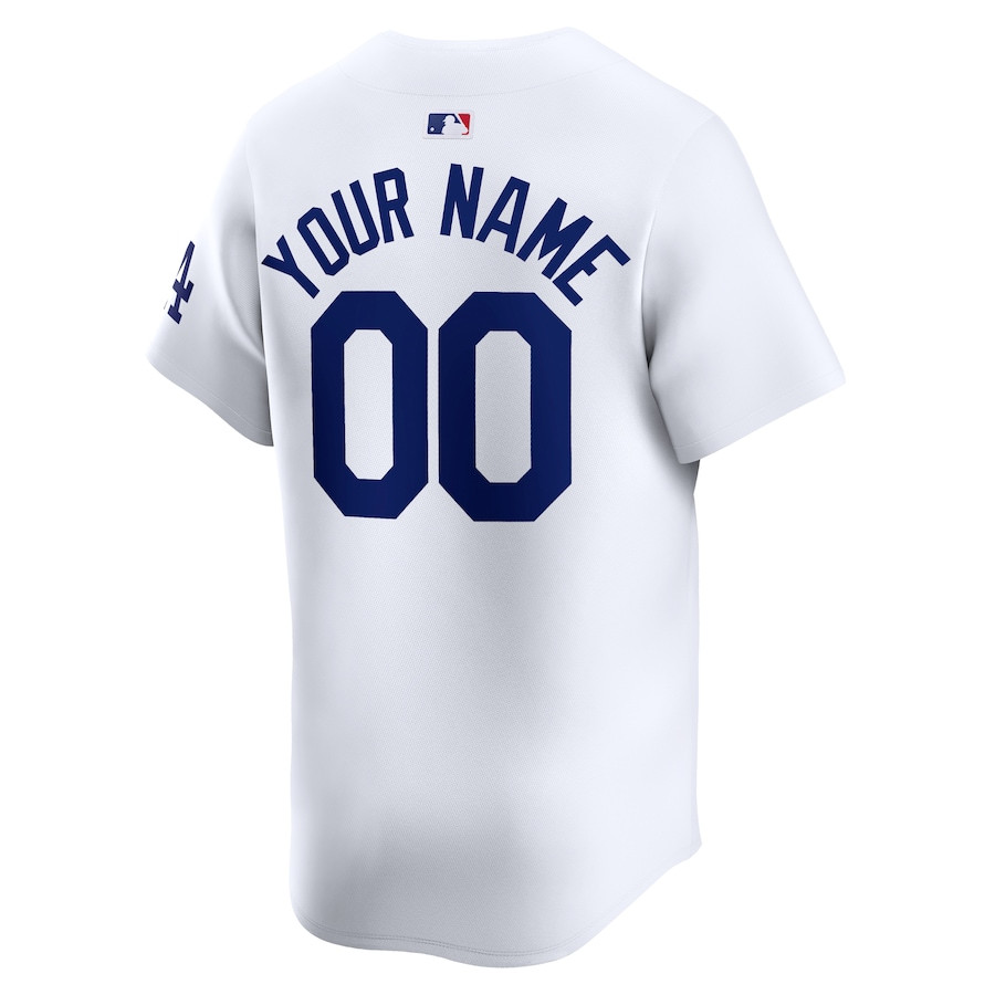 Los Angeles Dodgers 2024 World Series Home Custom Limited White MLB Jersey Men's