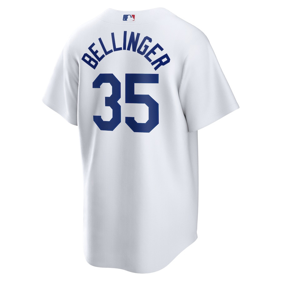 Cody Bellinger 35 Los Angeles Dodgers Home White MLB Jersey Men's