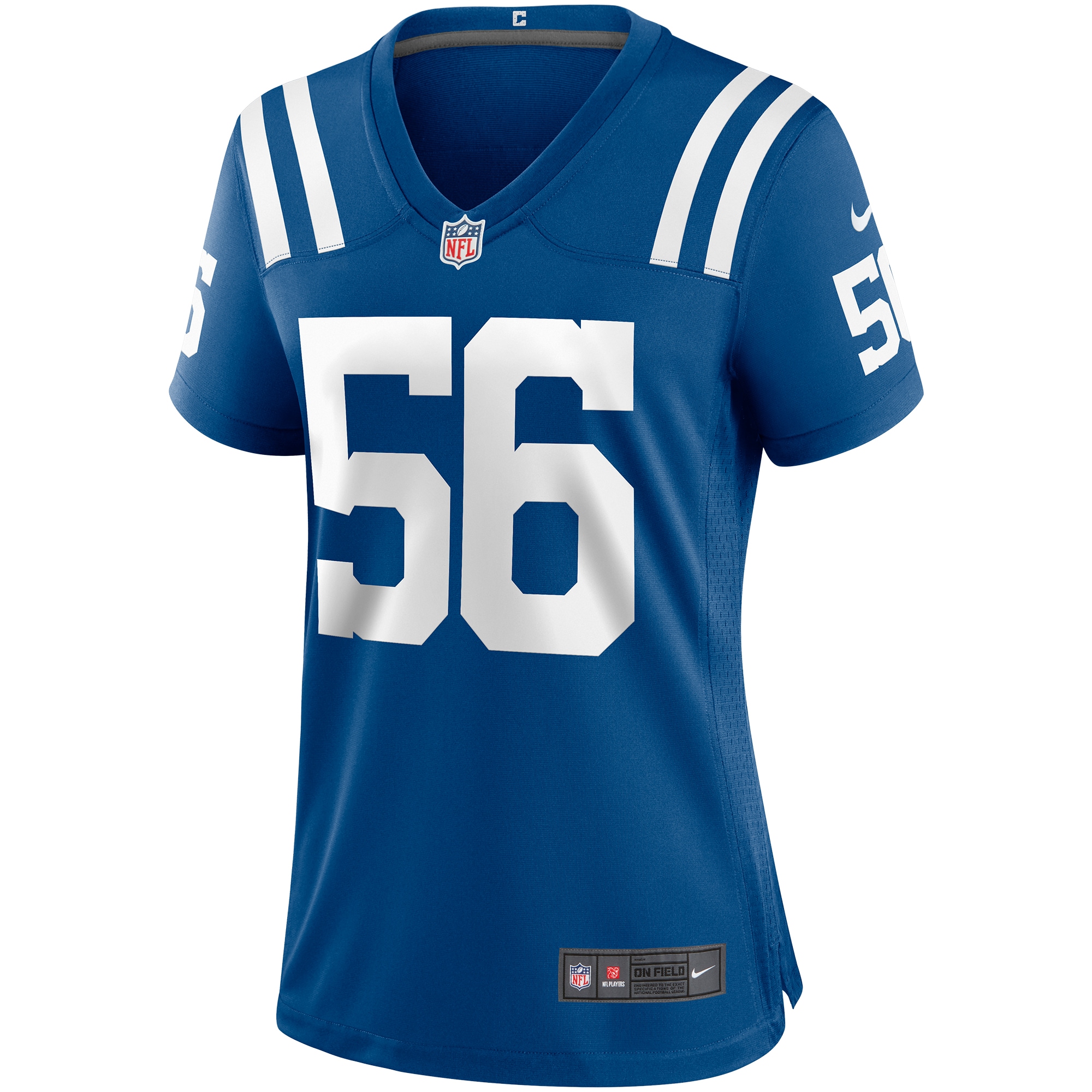 Indianapolis Colts Quenton Nelson Royal Player Game NFL Jersey Women's
