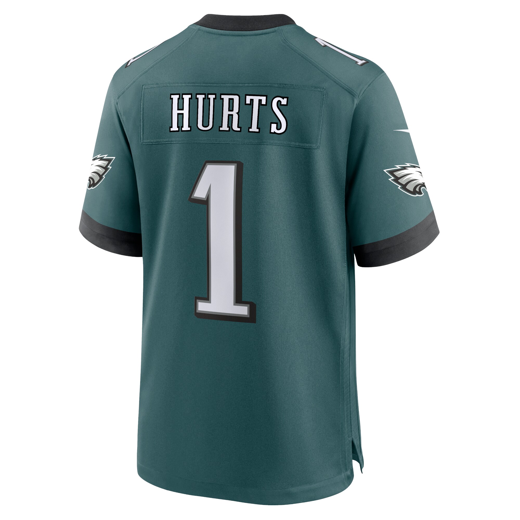 Philadelphia Eagles Jalen Hurts Midnight Green Team Game NFL Jersey Men's
