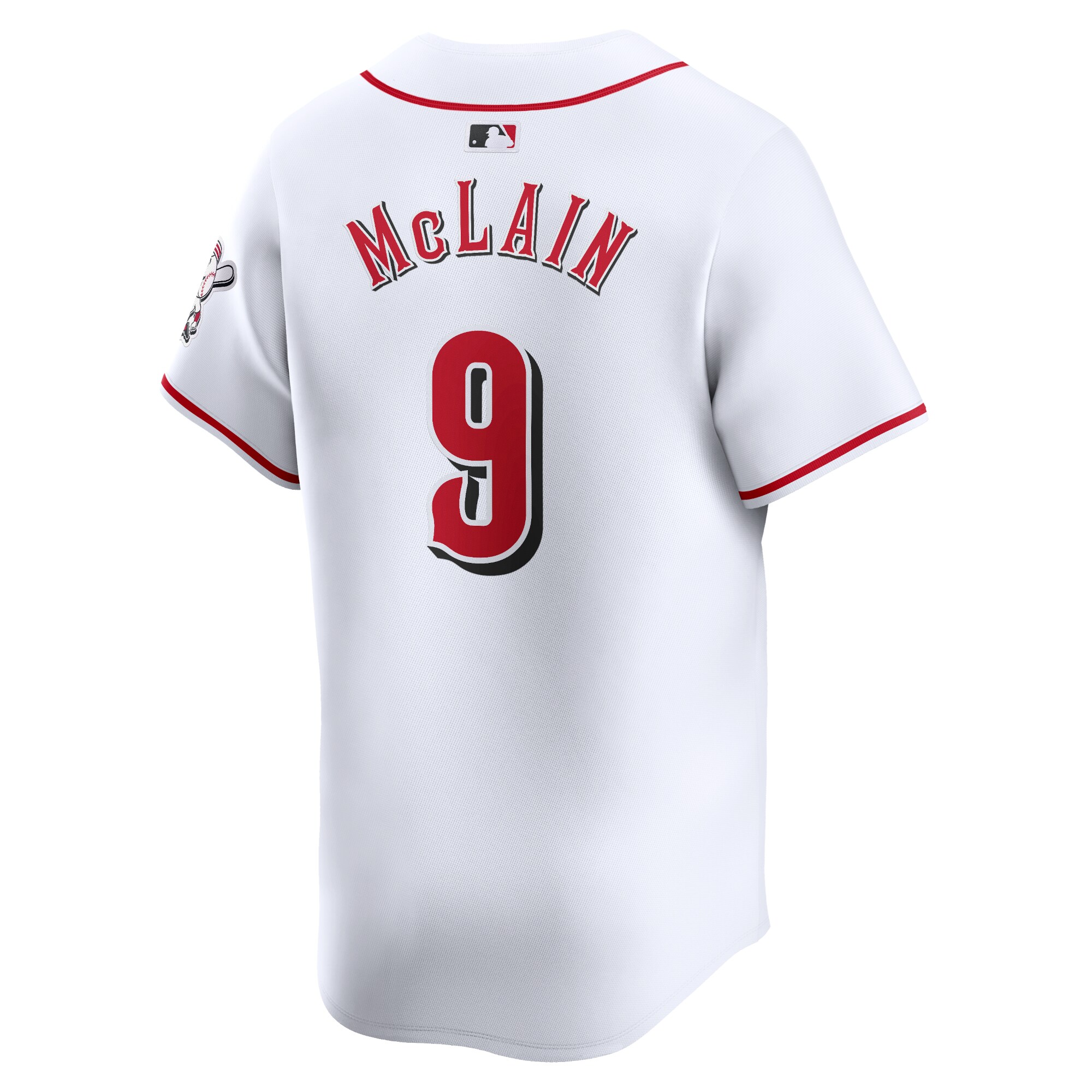 Cincinnati Reds Matt McLain White Home Limited Player MLB Jersey Men's