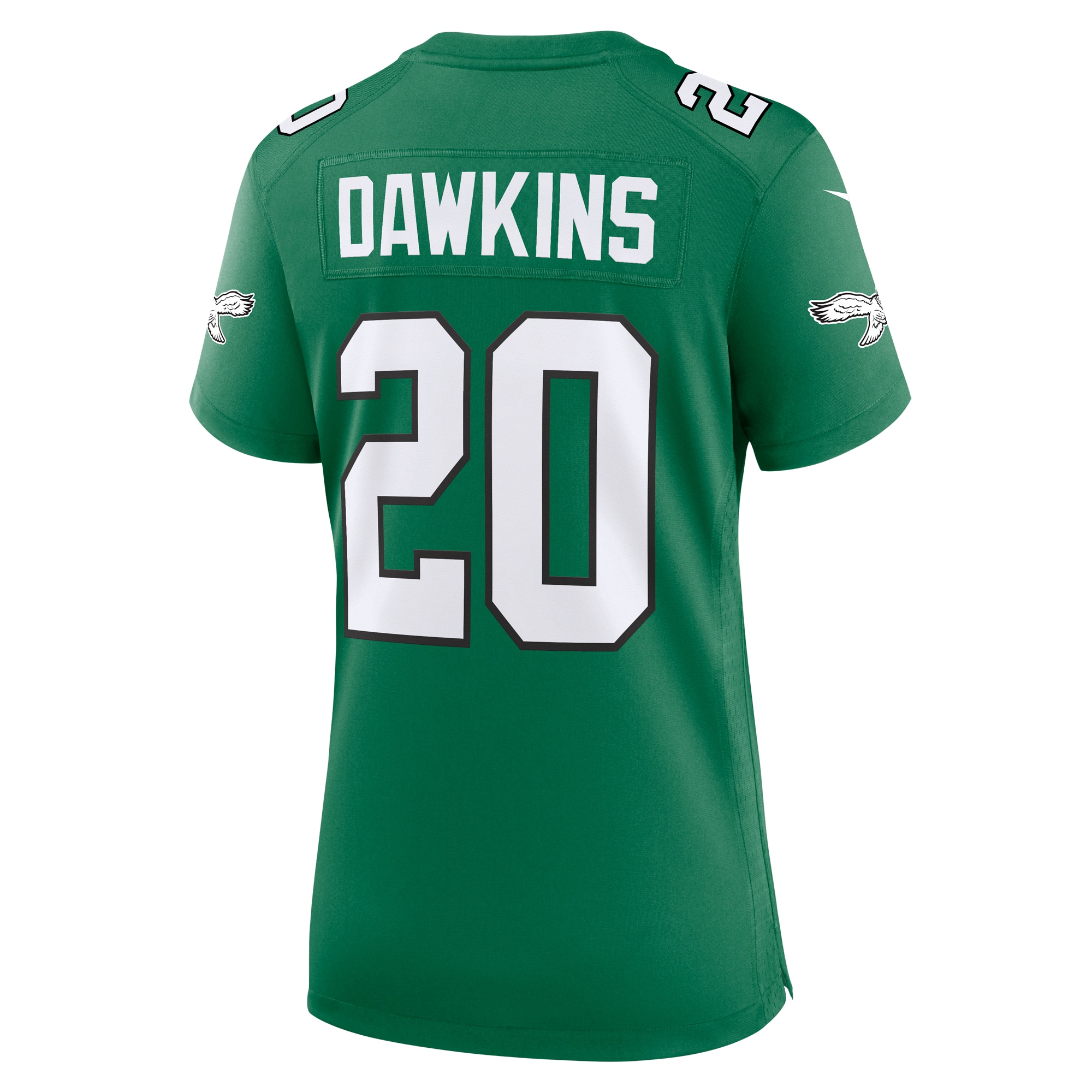 Philadelphia Eagles Brian Dawkins Kelly Green Alternate Game NFL Jersey Women's