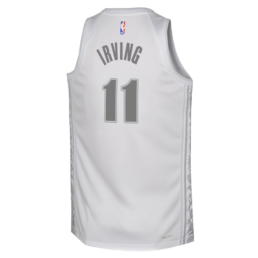 Kyrie Irving 11 Dallas Mavericks 2024/25 Swingman Playe City Editio White NBA Jersey Youth