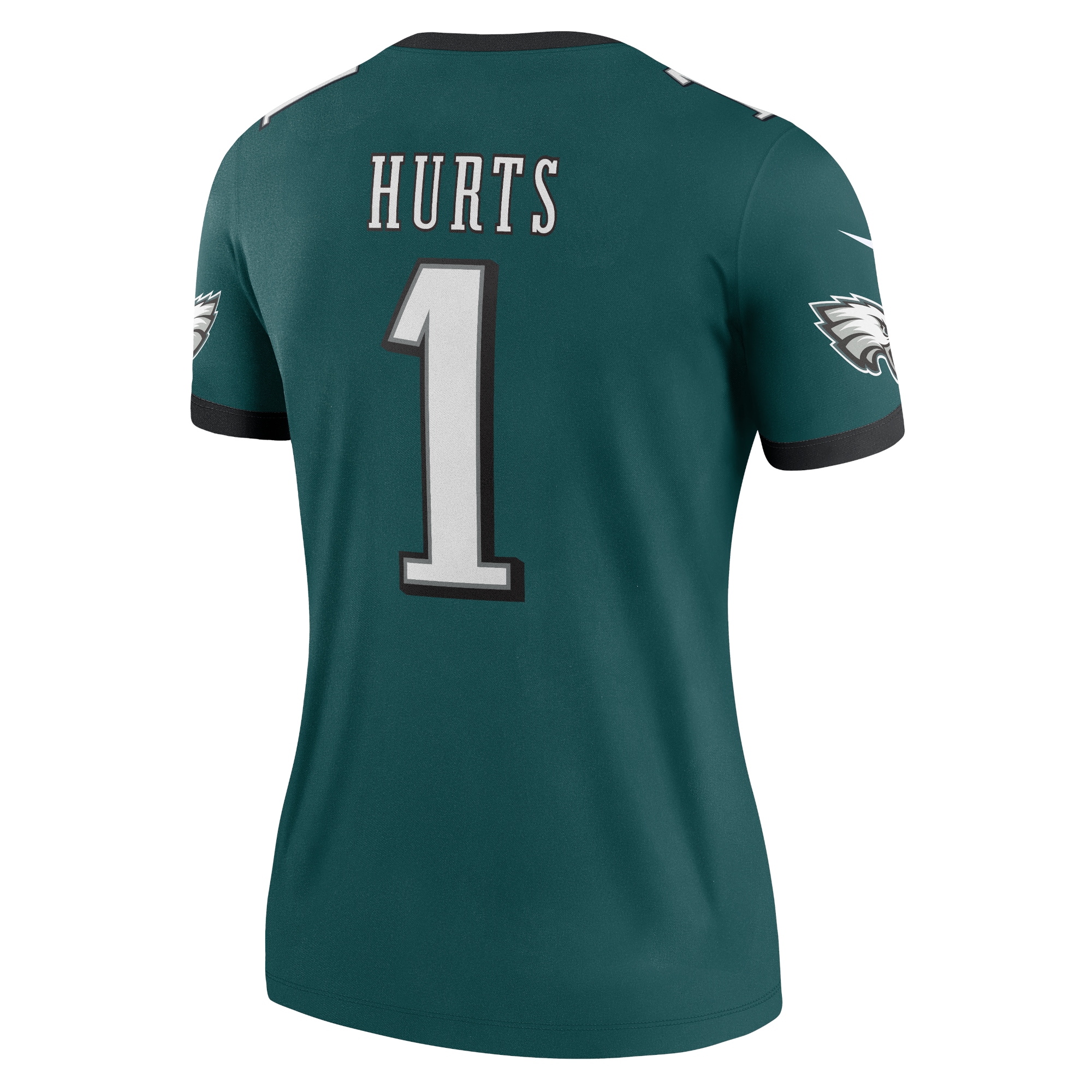 Philadelphia Eagles Jalen Hurts Midnight Green Legend Player Performance Top NFL Jersey Women's