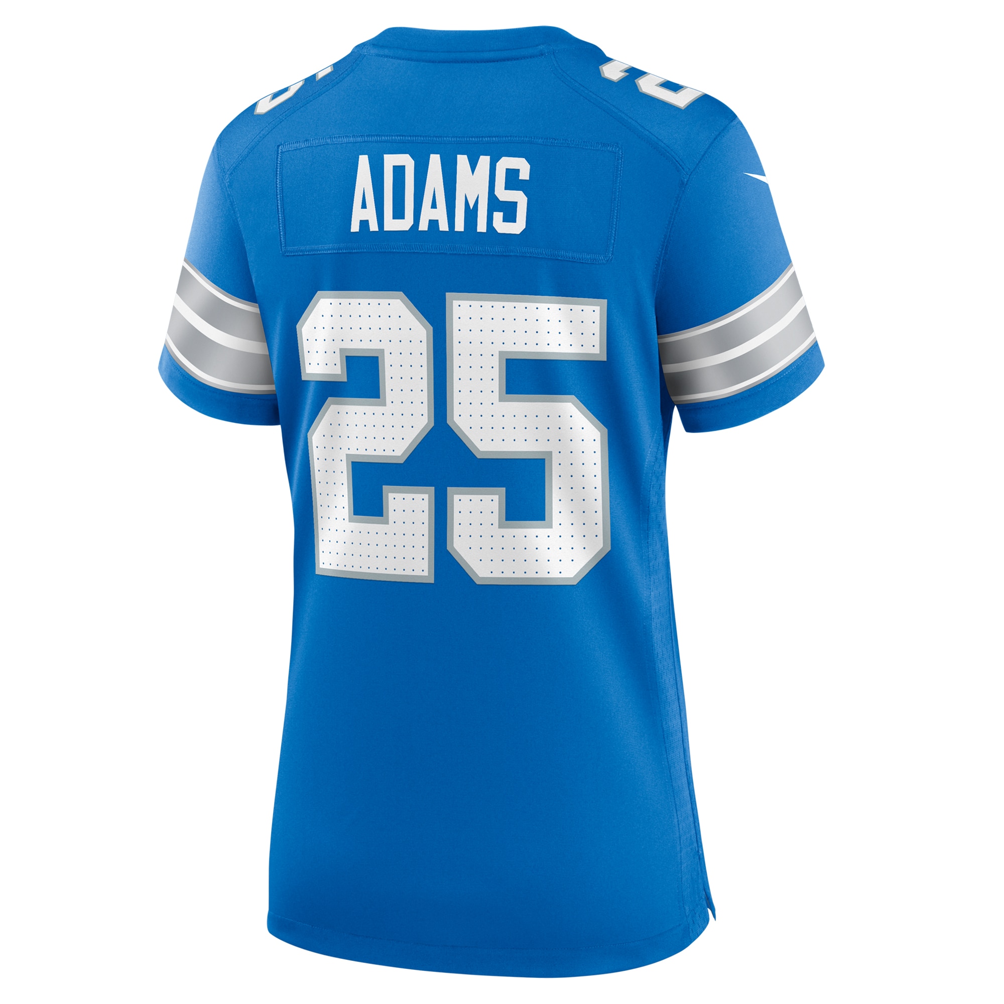 Detroit Lions Jamal Adams Blue Team Game NFL Jersey Women's