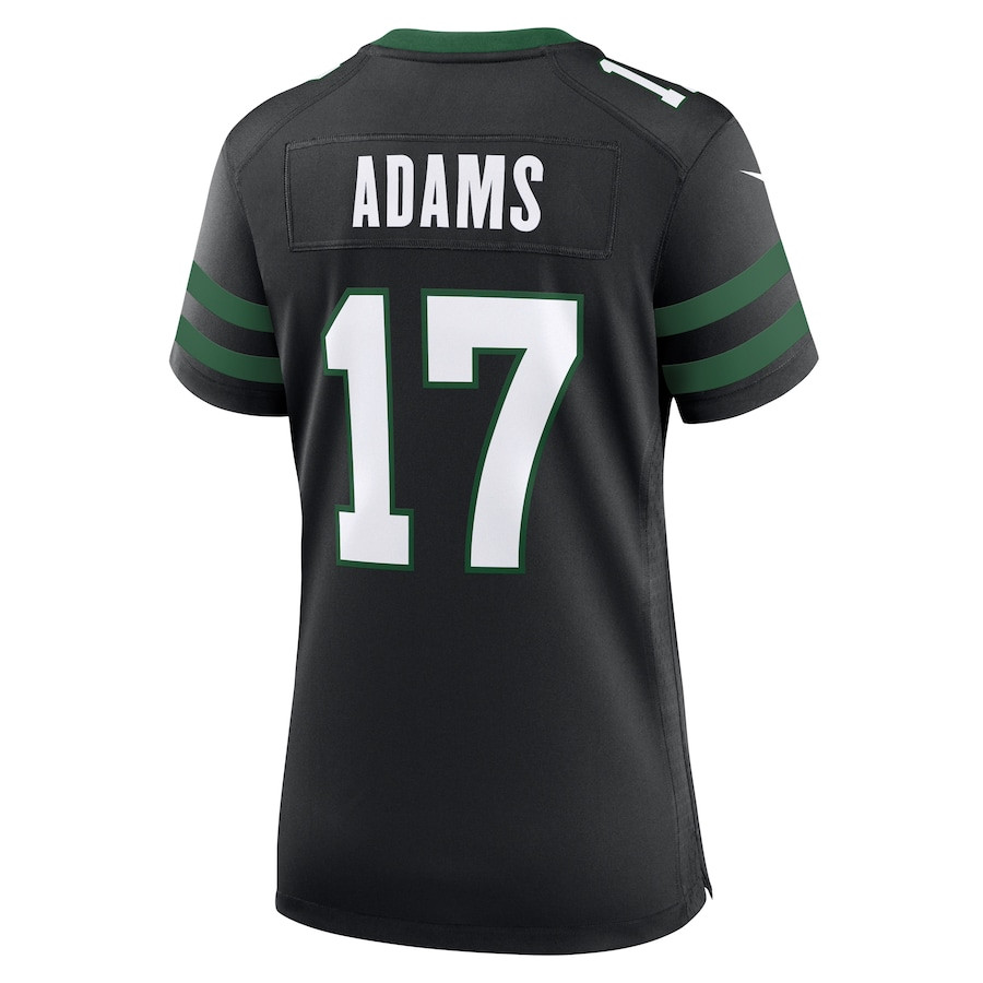 Davante Adams 17 New York Jets Alternate Game Legacy Black NFL Jersey Women's