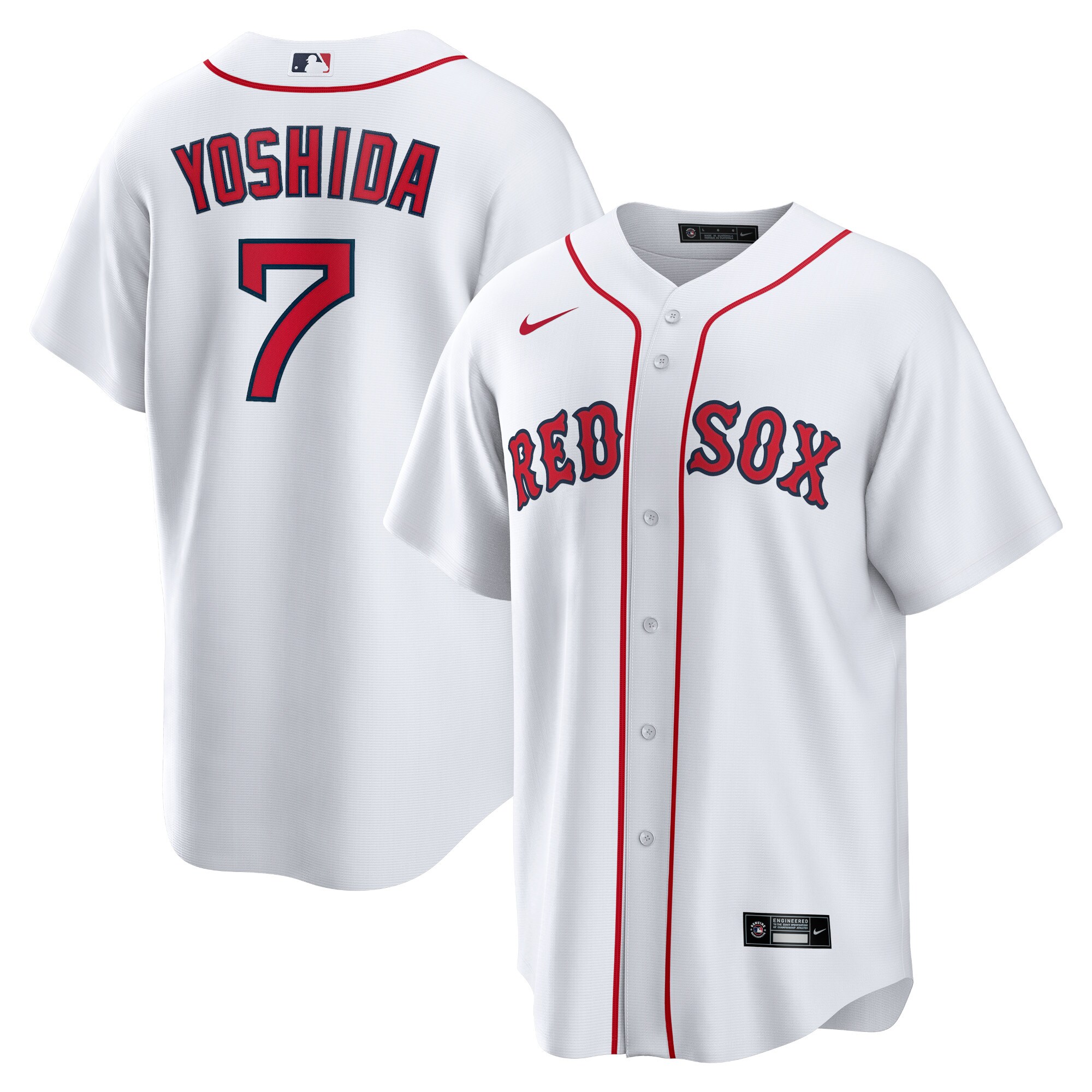 Boston Red Sox Masataka Yoshida White Player MLB Jersey Men's