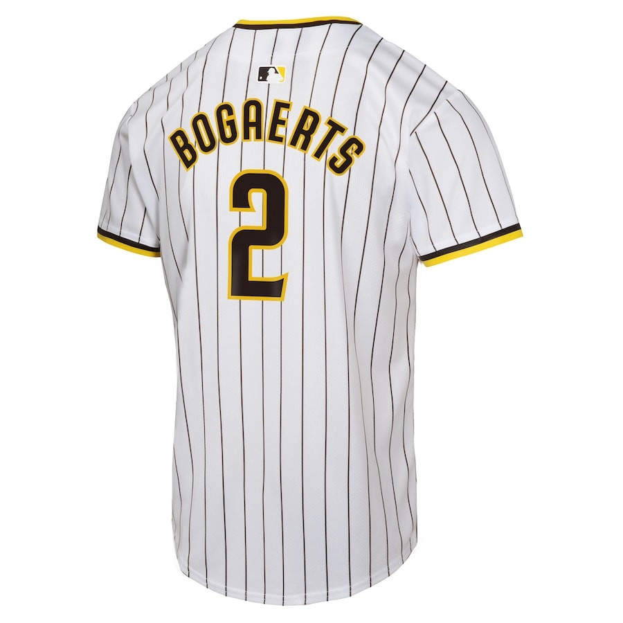 Xander Bogaerts 2 San Diego Padres Home Player Game White MLB Jersey Youth