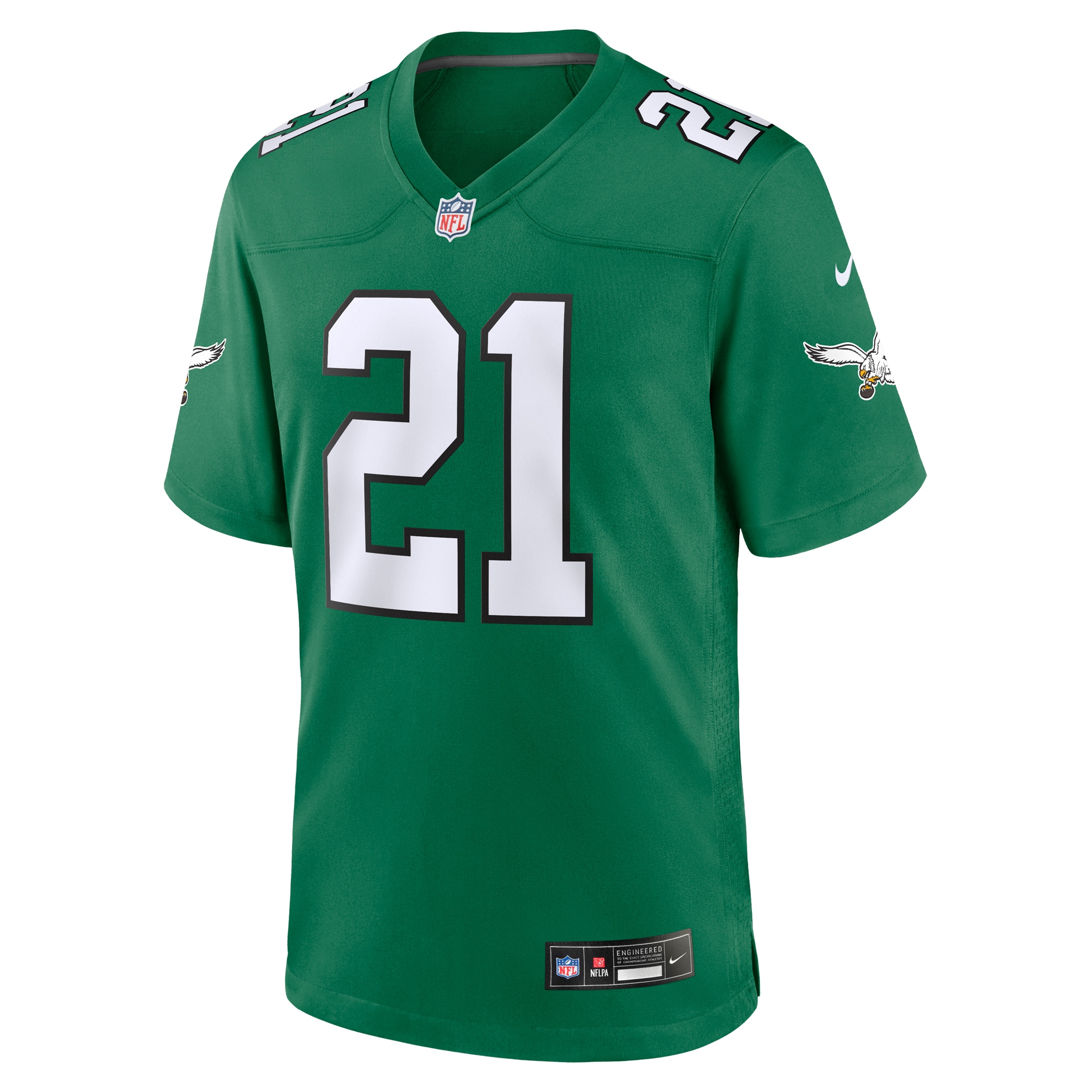 Philadelphia Eagles Eric Allen Kelly Green Alternate Game NFL Jersey Men's