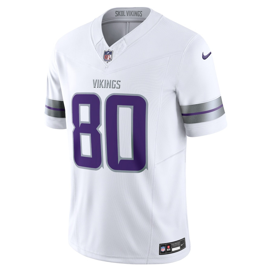 Cris Carter 80 Minnesota Vikings Alternate Vapor F.U.S.E. Limited White NFL Jersey Men's