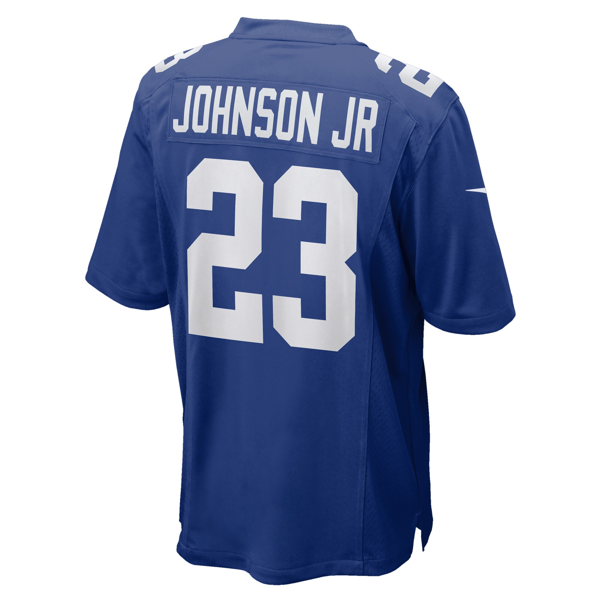 New York Giants Anthony Johnson Jr. Royal Team Game NFL Jersey Men's