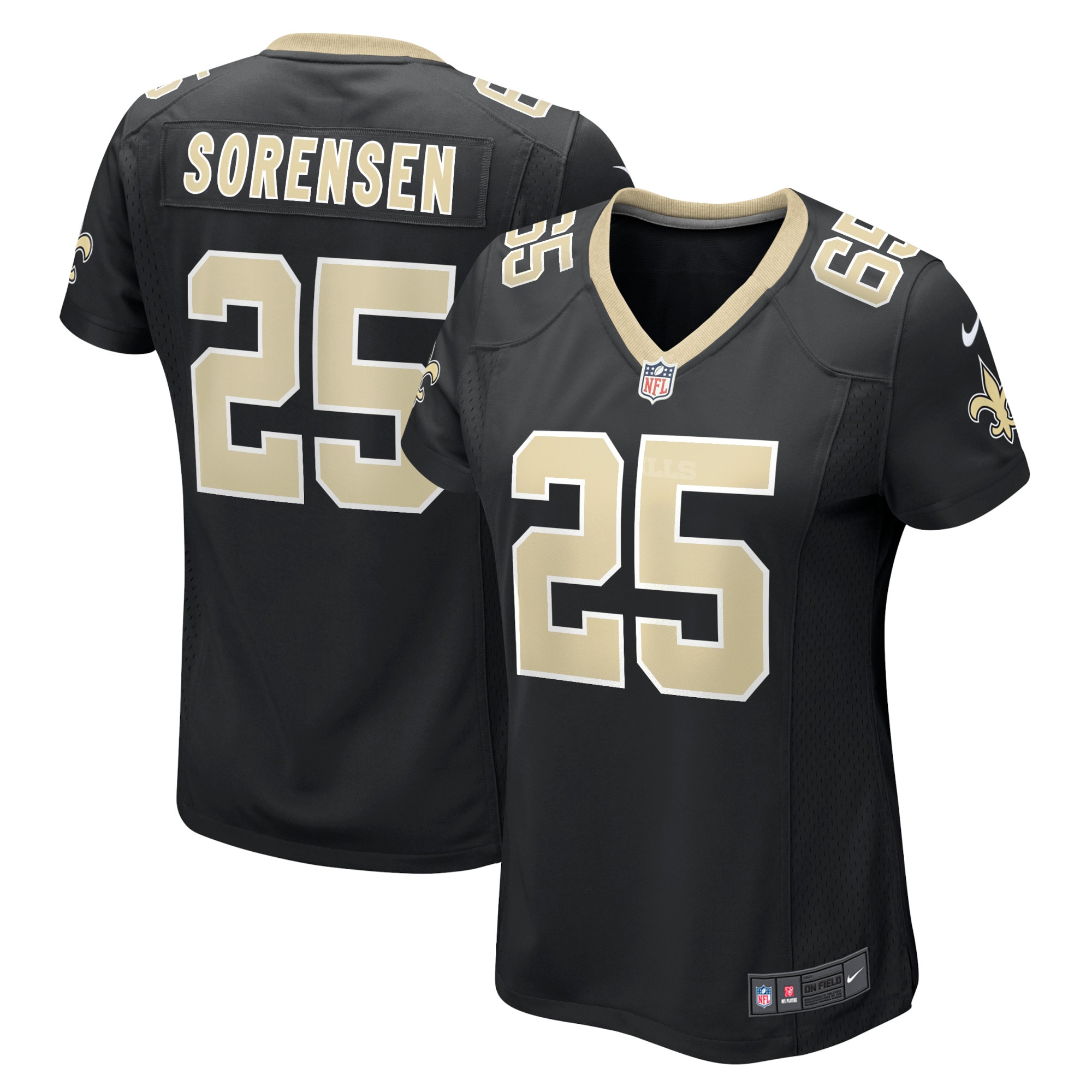 Daniel Sorensen New Orleans Saints Nike Women's Game Player Jersey - Black