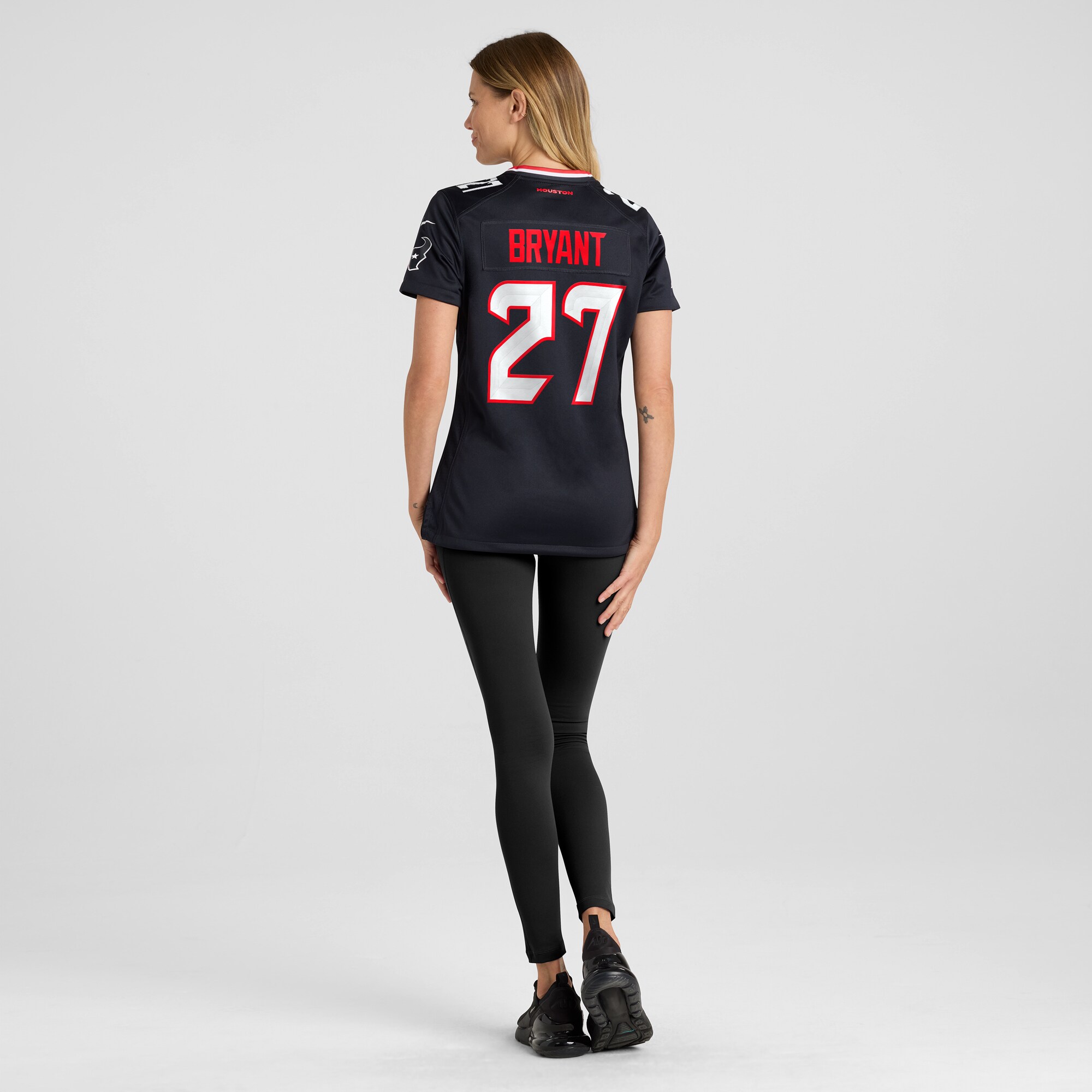 Houston Texans Myles Bryant Navy Team Game NFL Jersey Women's