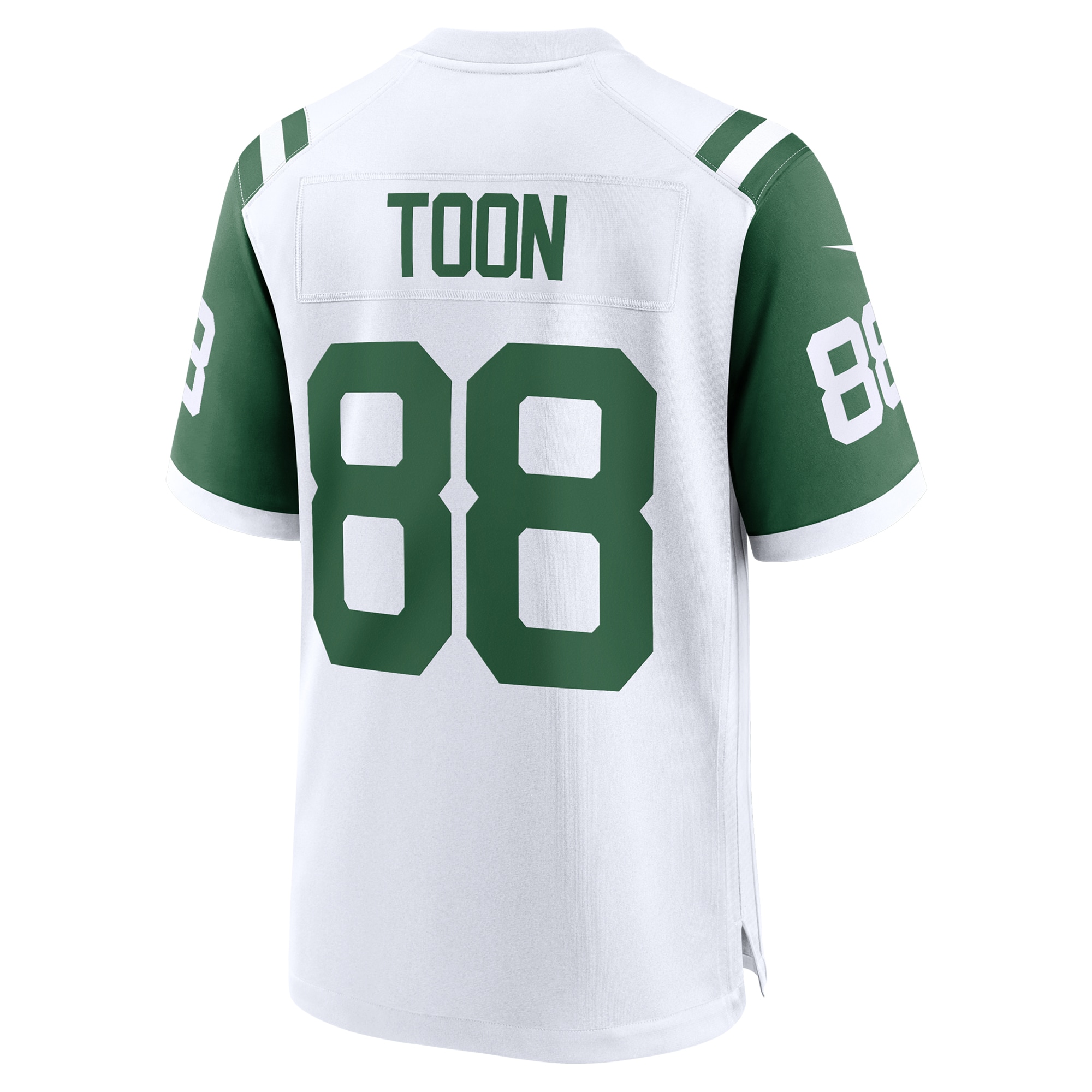 New York Jets Al Toon White Classic Alternate Retired Player Game NFL Jersey Men's