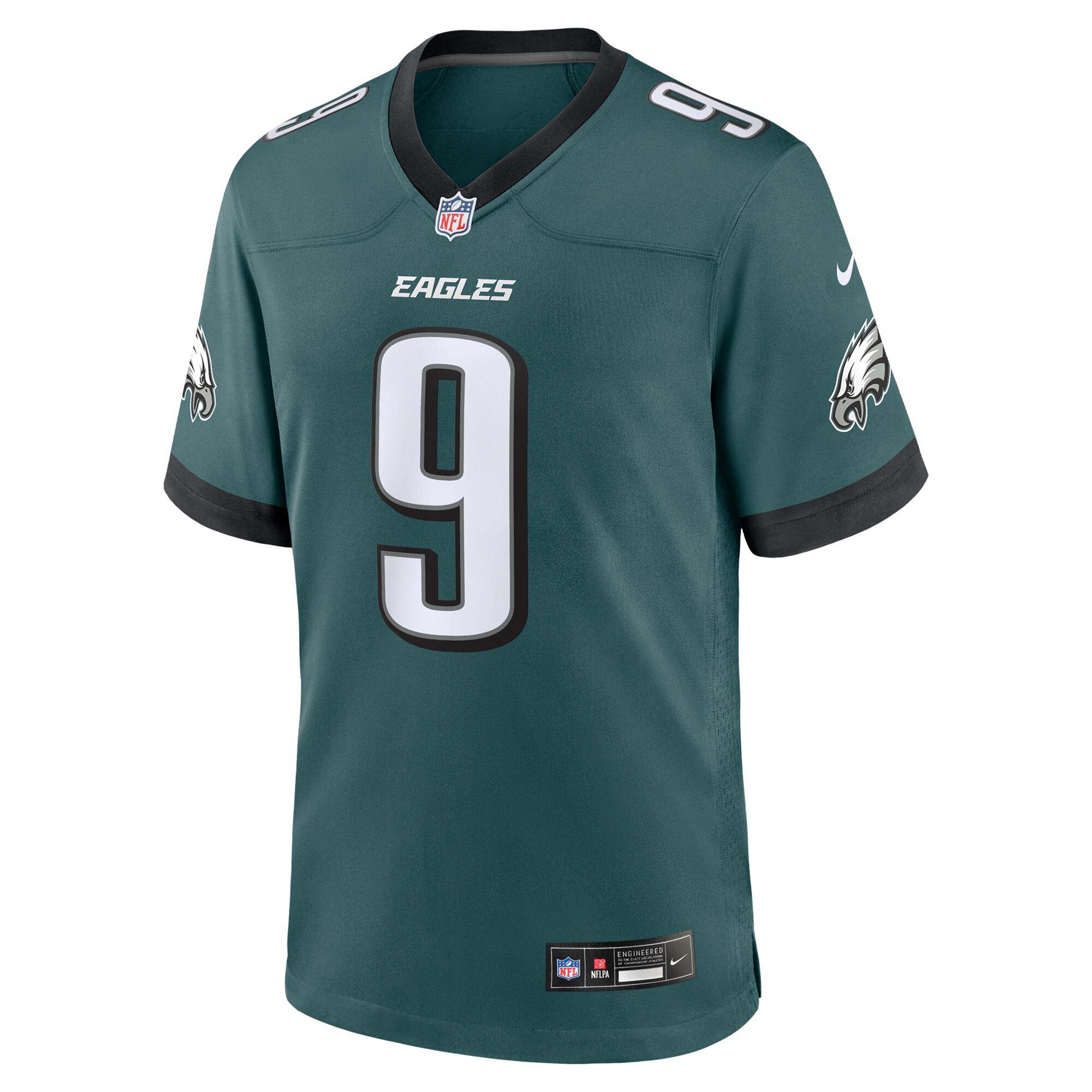 Philadelphia Eagles Nick Foles Midnight Green Team Retired Player Game NFL Jersey Men's
