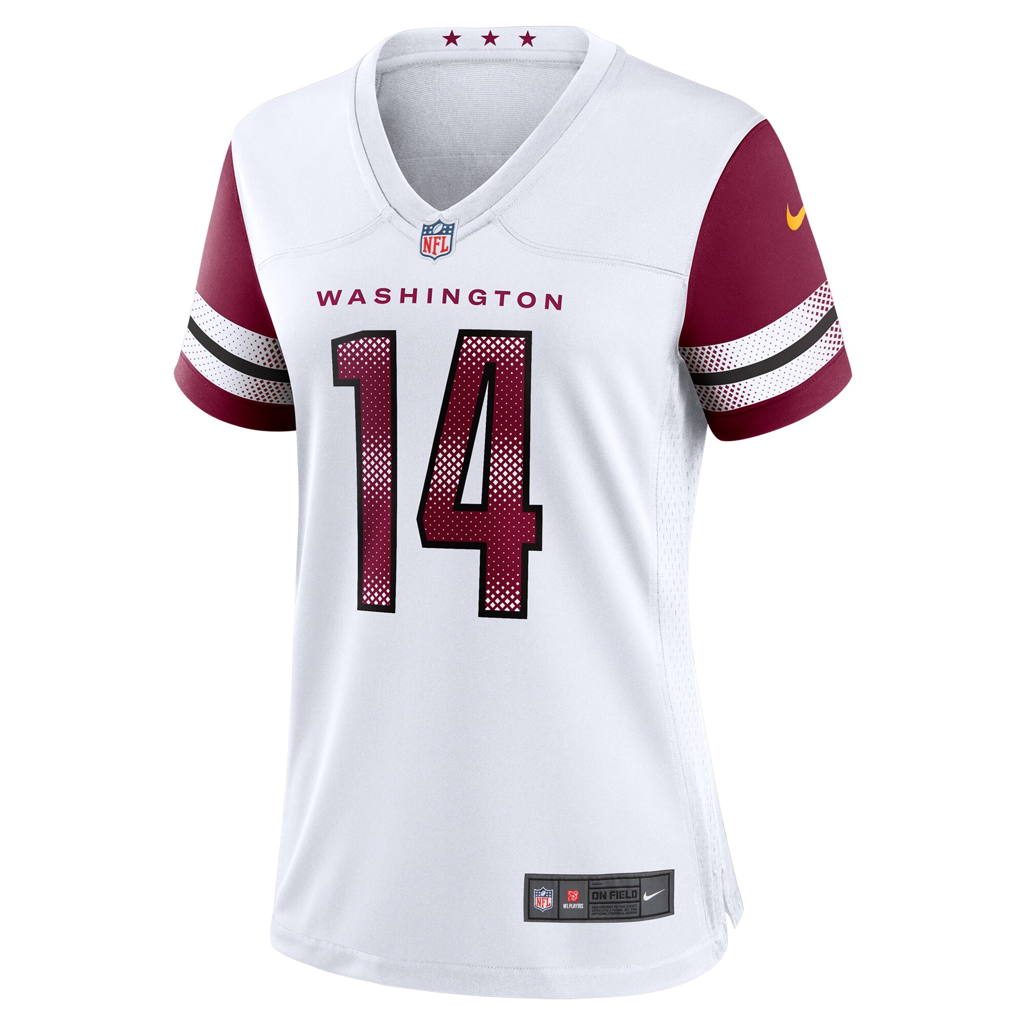 Washington Commanders Olamide Zaccheaus White Game NFL Jersey Women's