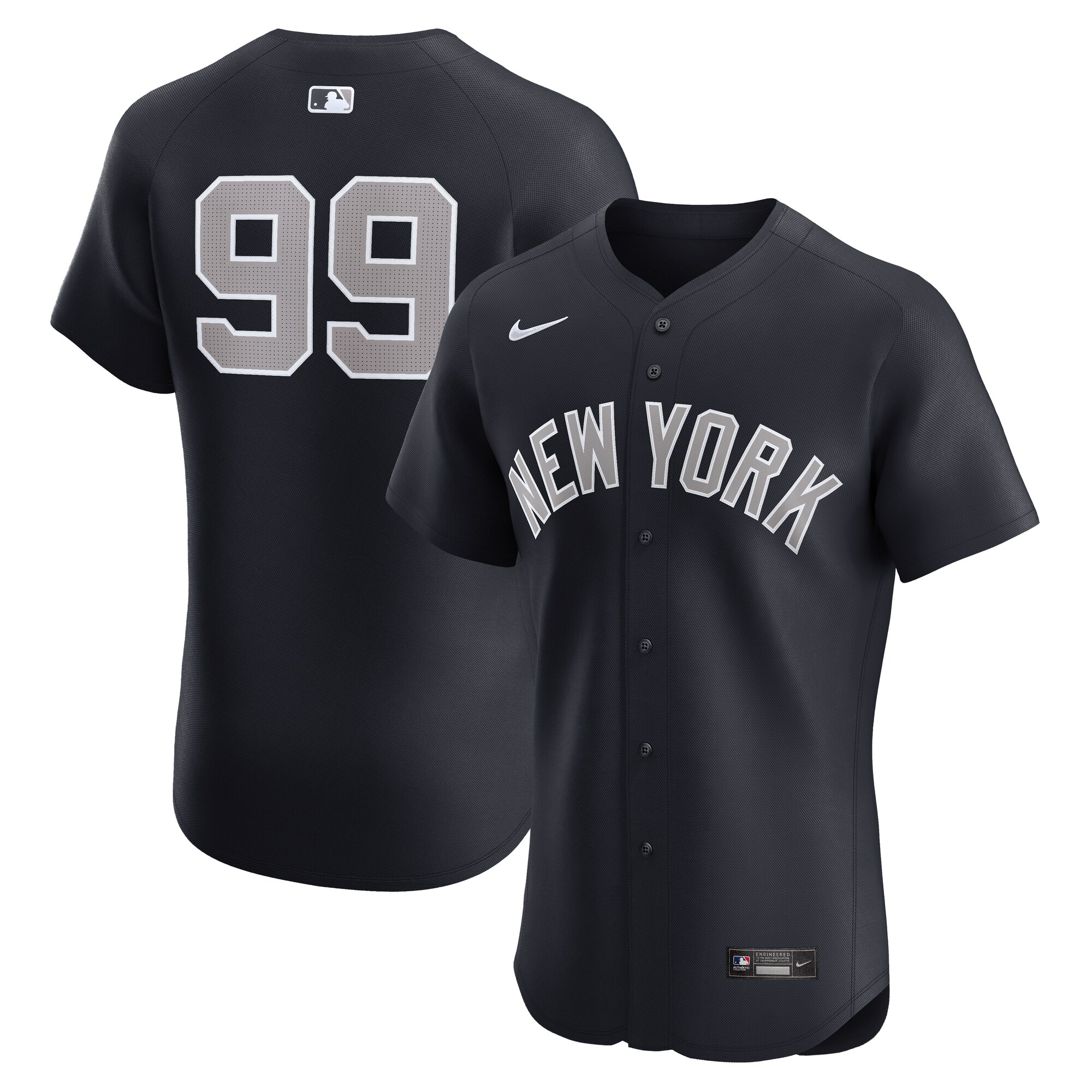 New York Yankees Aaron Judge Navy Alternate 1 Elite Player MLB Jersey Men's