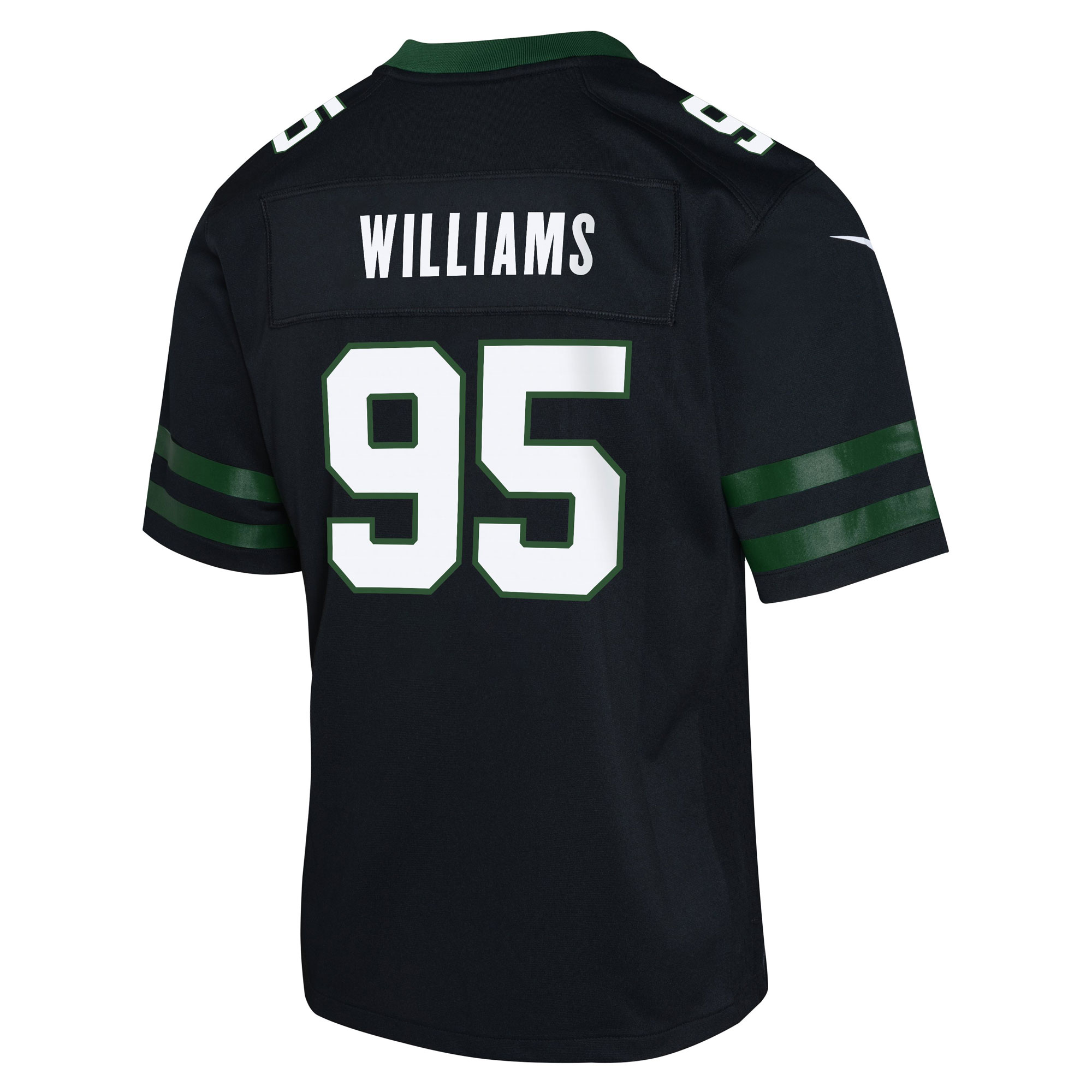 New York Jets Quinnen Williams Legacy Black Alternate Game NFL Jersey Youth