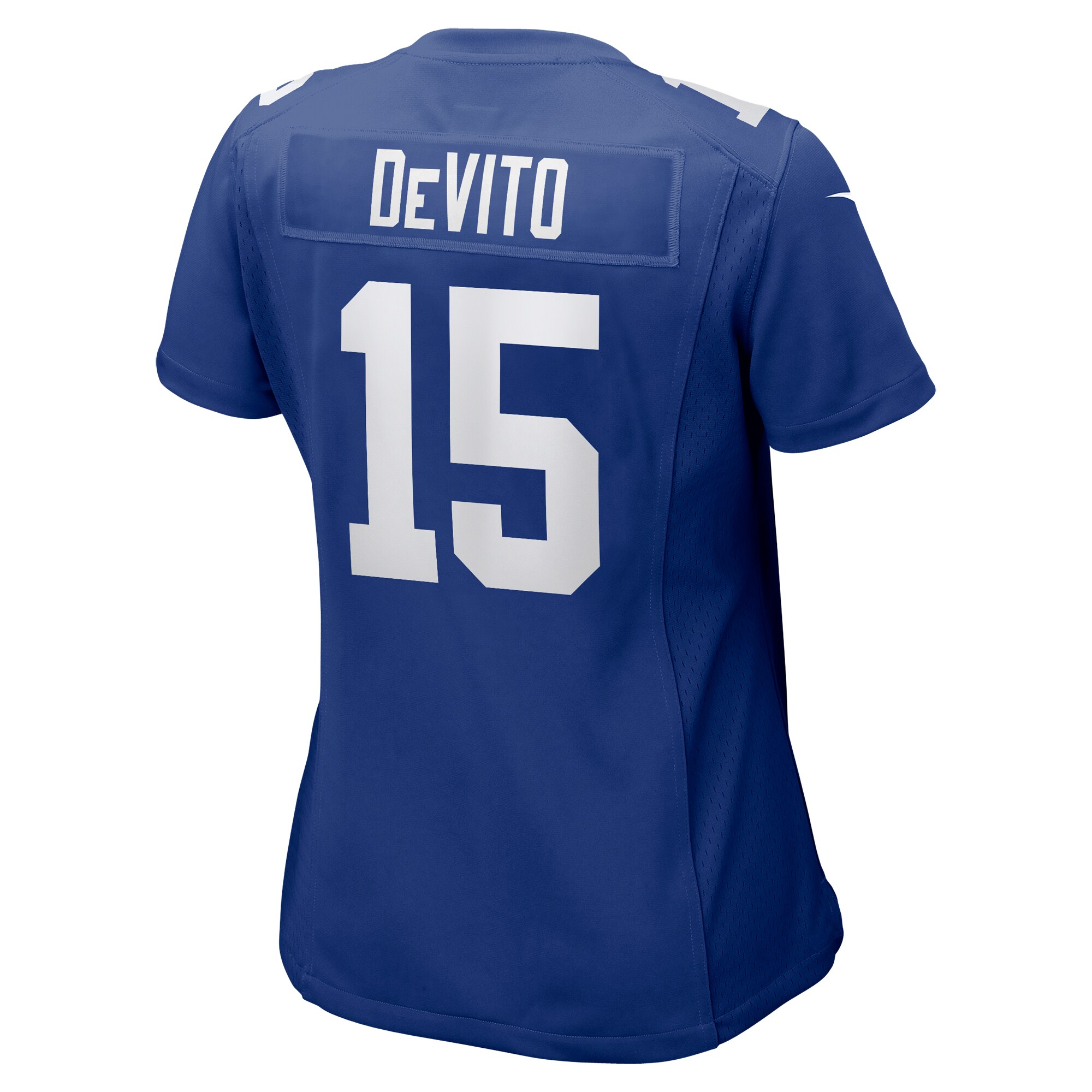 New York Giants Tommy DeVito Royal Player Game NFL Jersey Women's