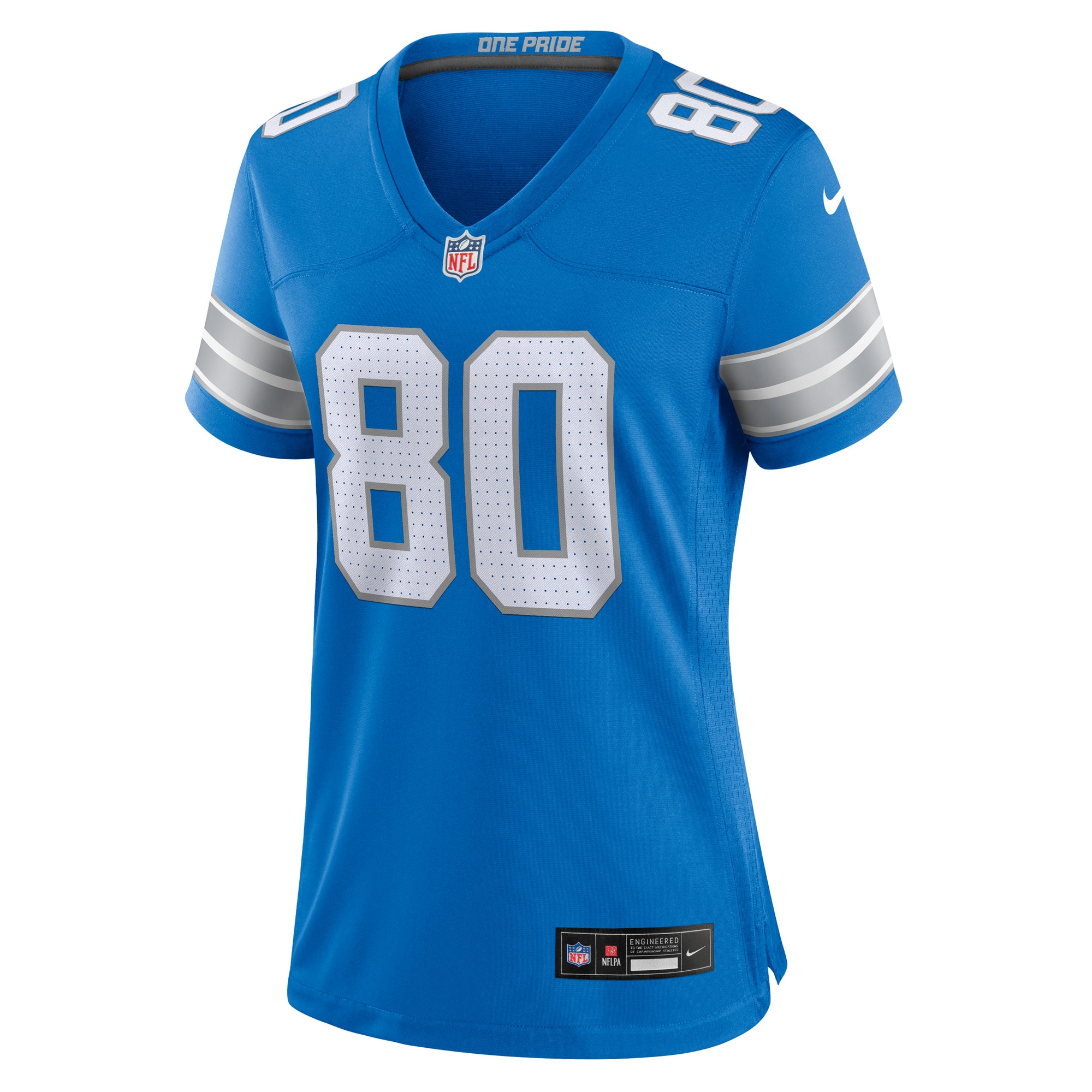 Detroit Lions Jalon Calhoun Blue Game NFL Jersey Women's