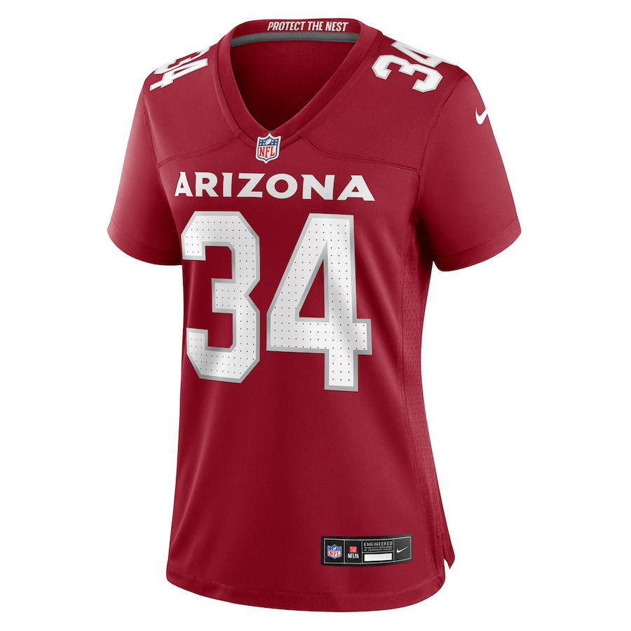 Jalen Thompson 34 Arizona Cardinals Game Cardinal NFL Jersey Women's