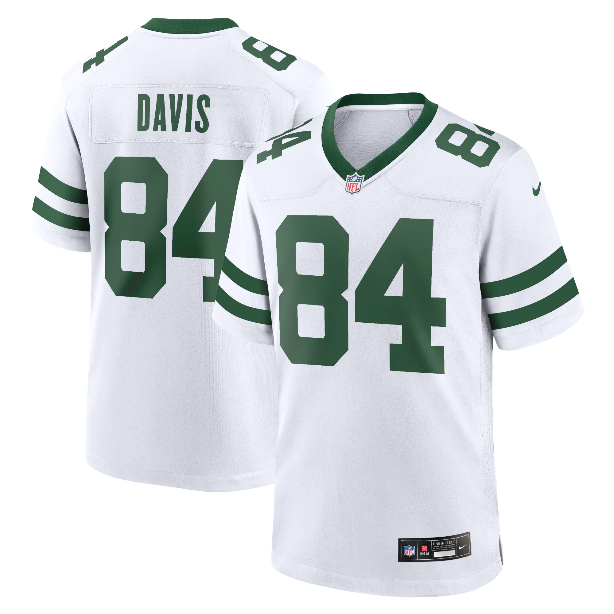 New York Jets Corey Davis Legacy White Game NFL Jersey Men's