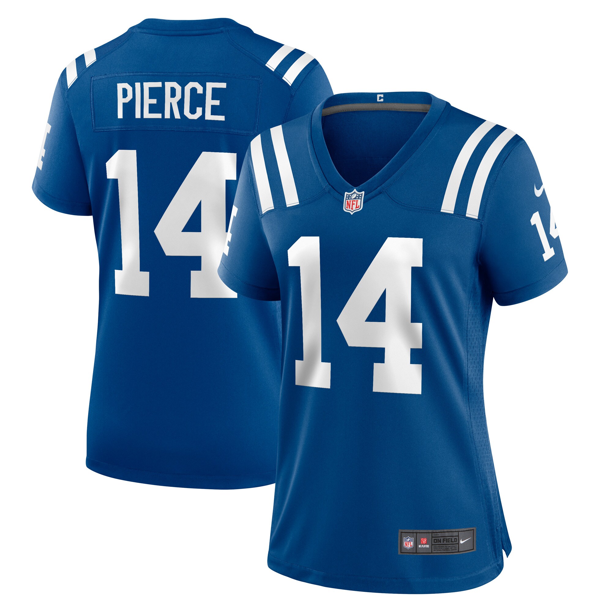 Indianapolis Colts Alec Pierce Royal Player Game NFL Jersey Women's