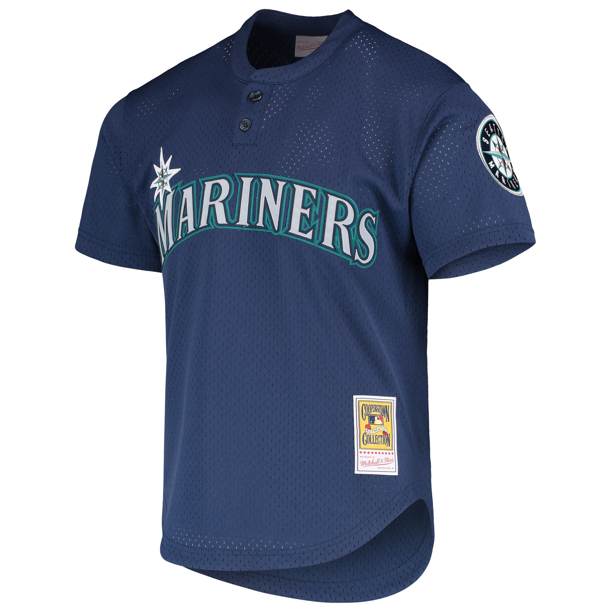 Seattle Mariners Ichiro Suzuki Mitchell Ness Royal Cooperstown Collection Mesh Batting Practice MLB Jersey Men's