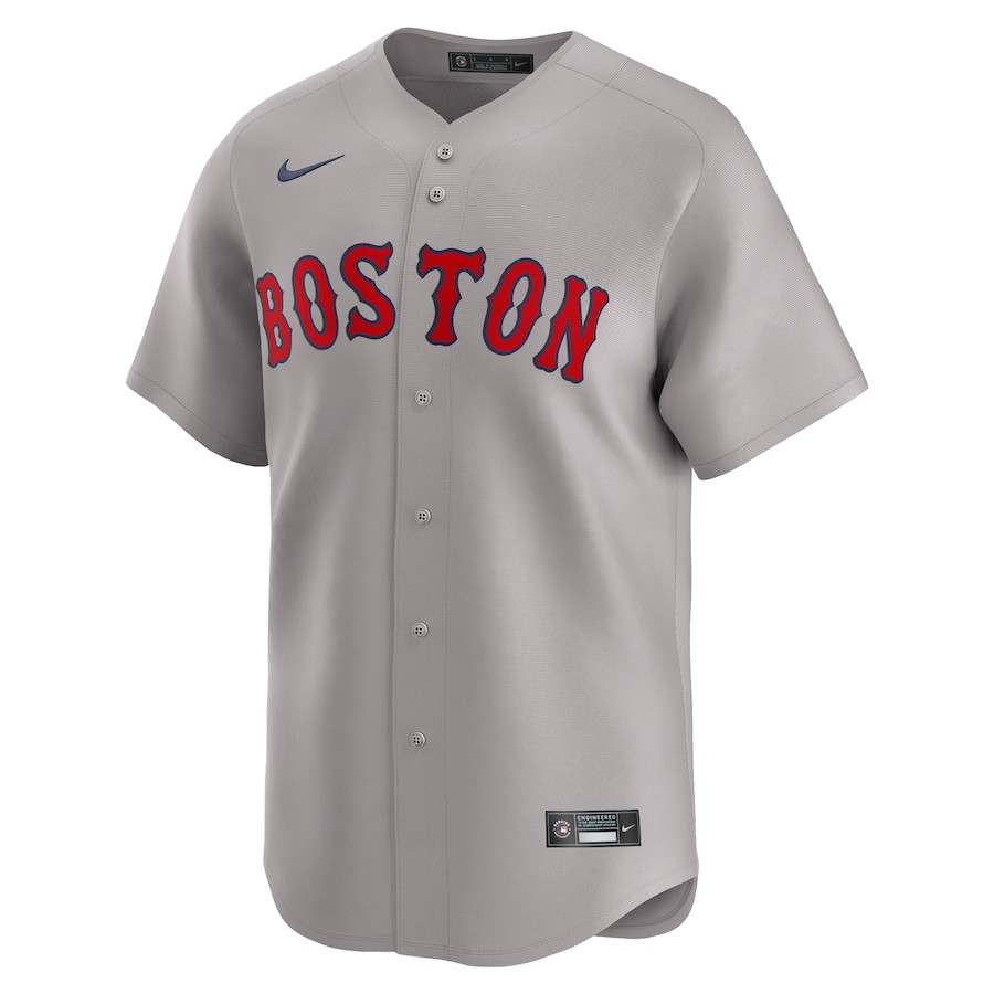 Boston Red Sox Away Limited Gray MLB Jersey Men's