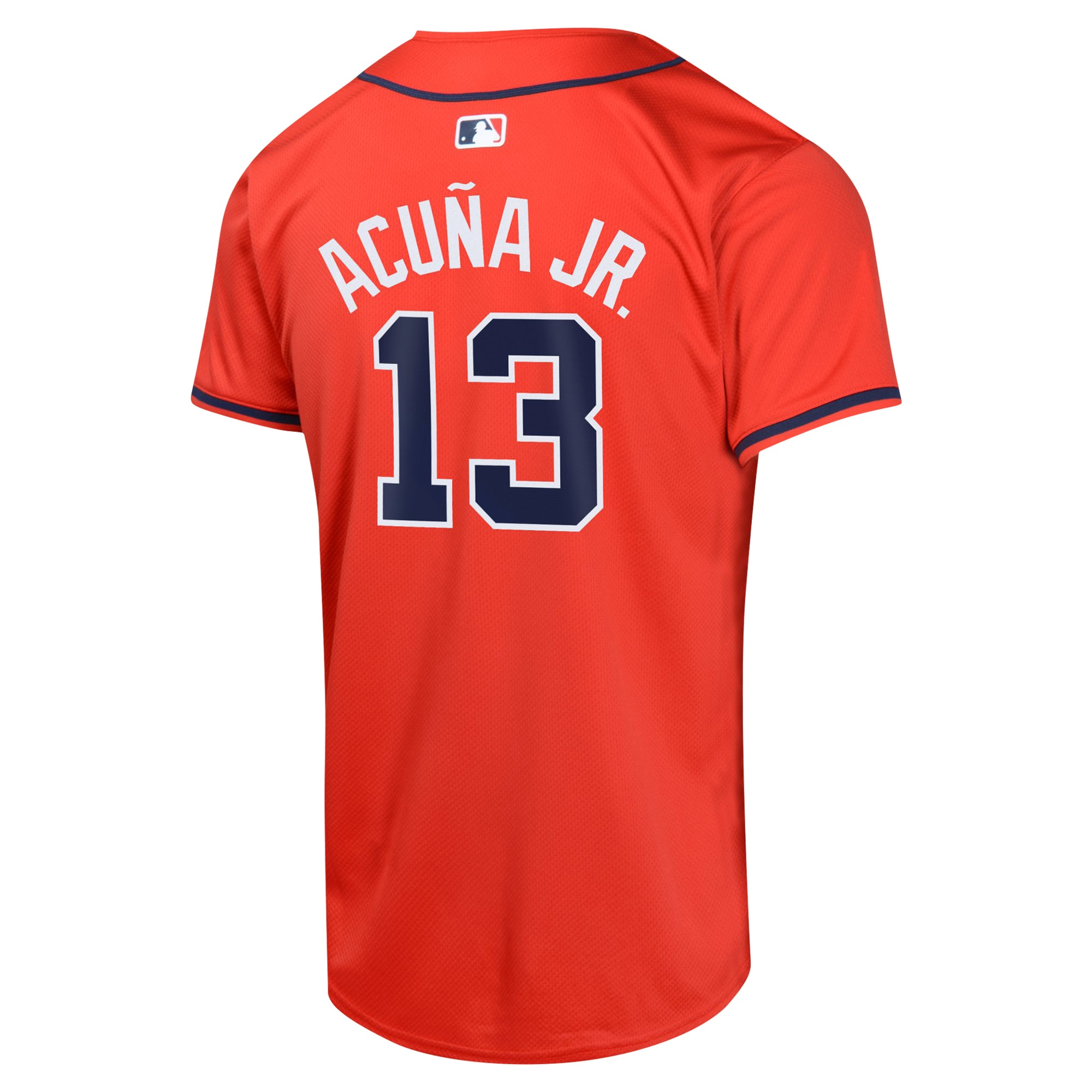 Atlanta Braves Ronald Acu?a Jr. Red Alternate Limited Player MLB Jersey Youth