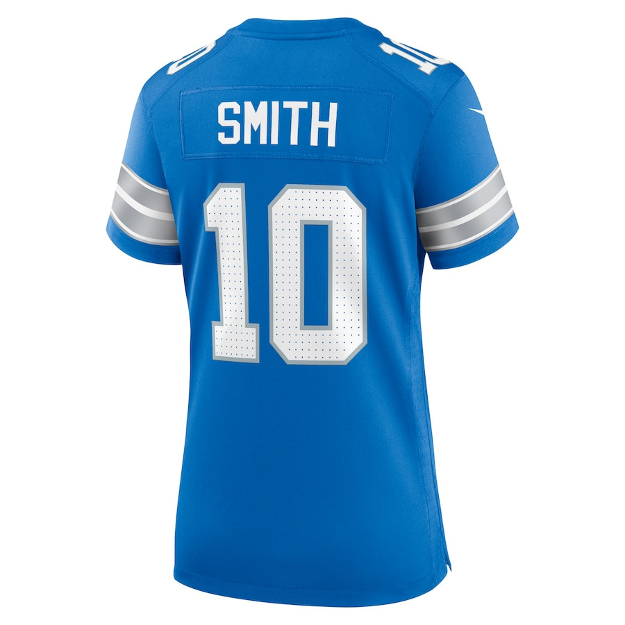Tre'Quan Smith 10 Detroit Lions Game Blue NFL Jersey Women's