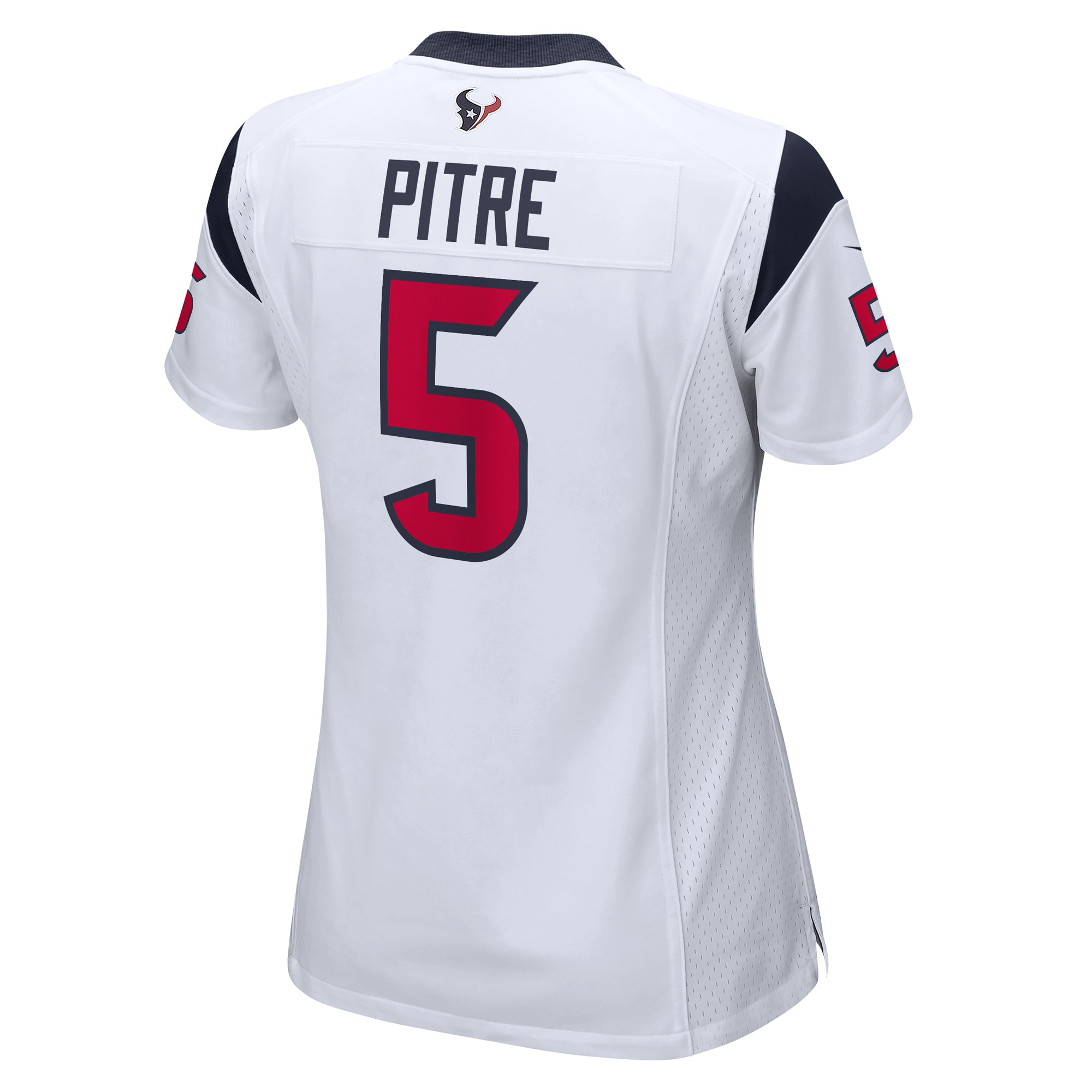 Houston Texans Jalen Pitre White Game Player NFL Jersey Women's