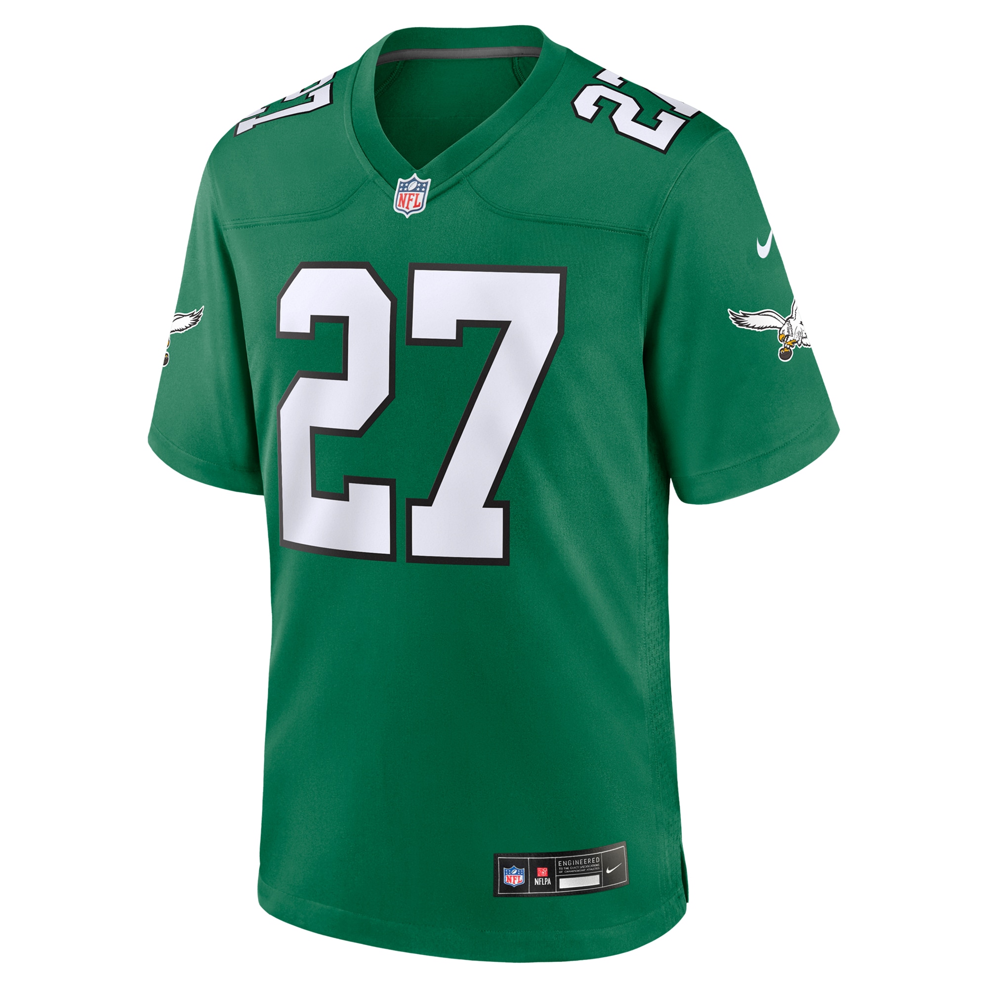 Philadelphia Eagles Quinyon Mitchell Kelly Green Alternate Game NFL Jersey Men's