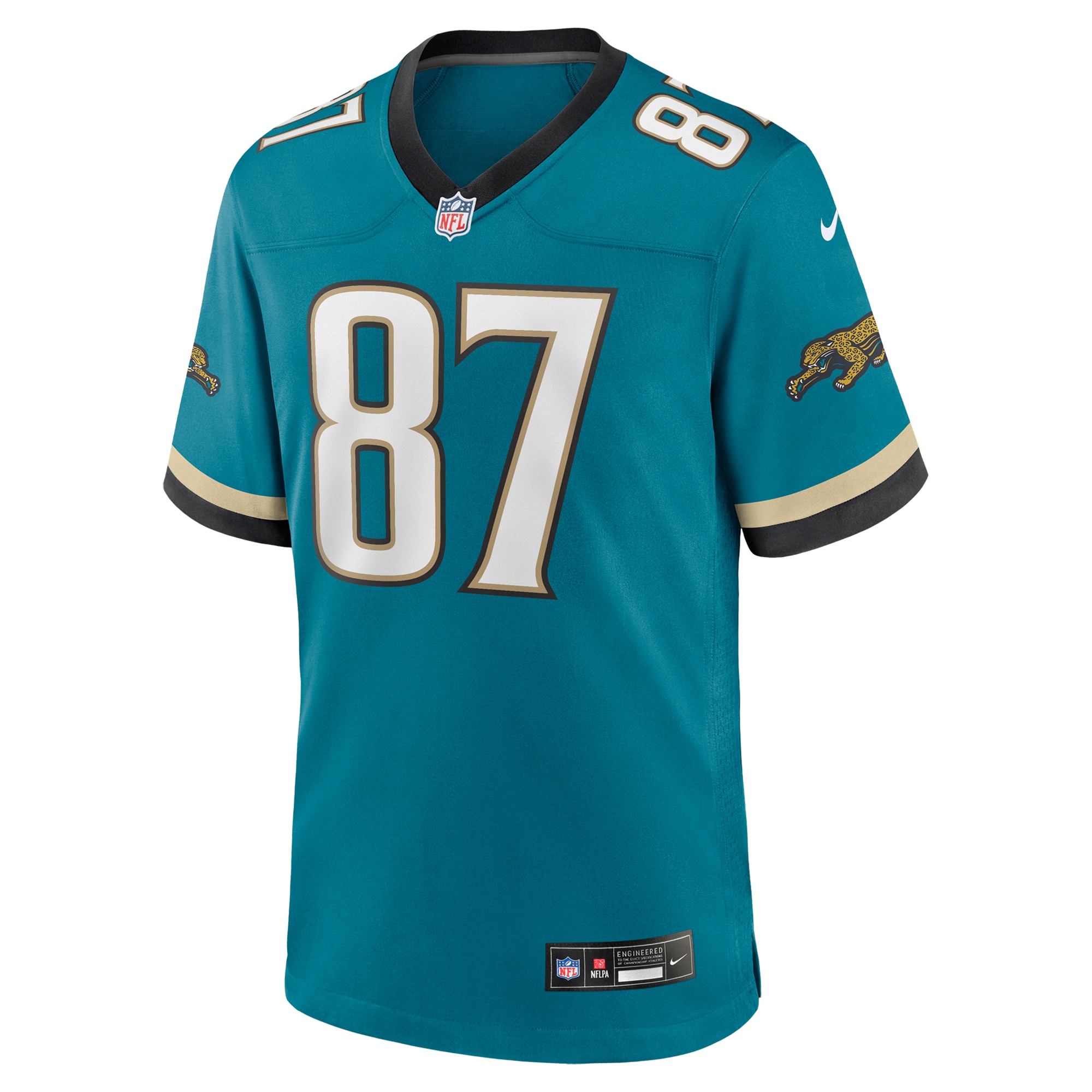 Jacksonville Jaguars Keenan McCardell Teal Prowler Throwback Retired Player Game NFL Jersey Men's