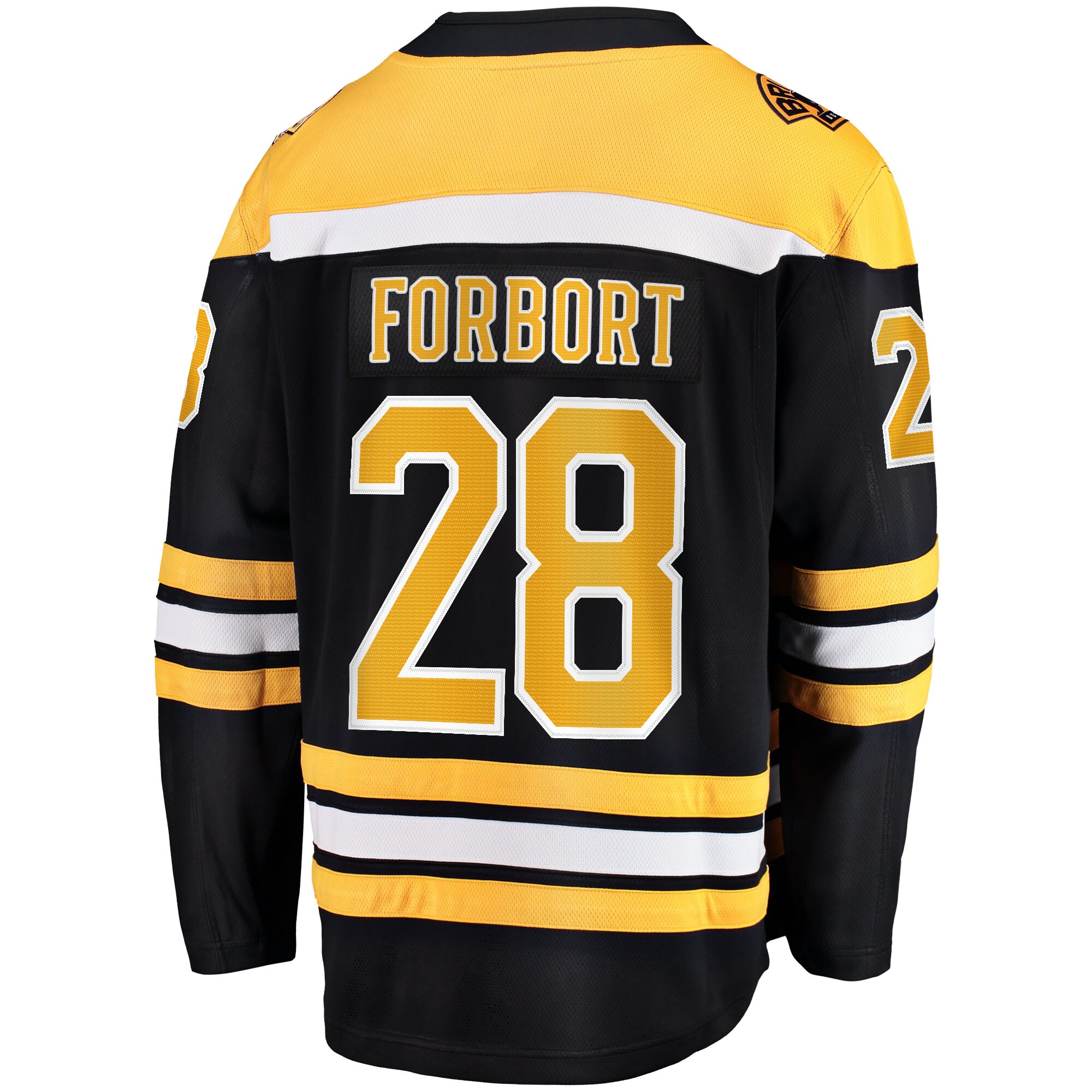Boston Bruins Derek Forbort Black Home Breakaway Player NHL Jersey Men's