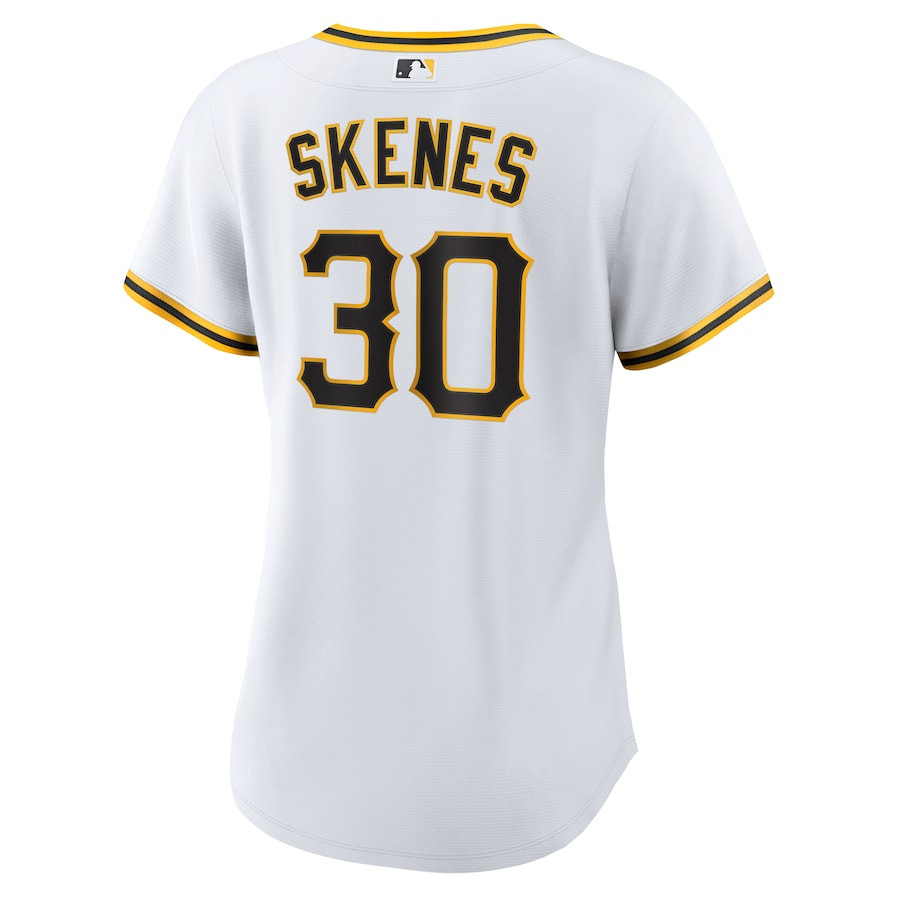 Paul Skenes 30 Pittsburgh Pirates Home White MLB Jersey Women's
