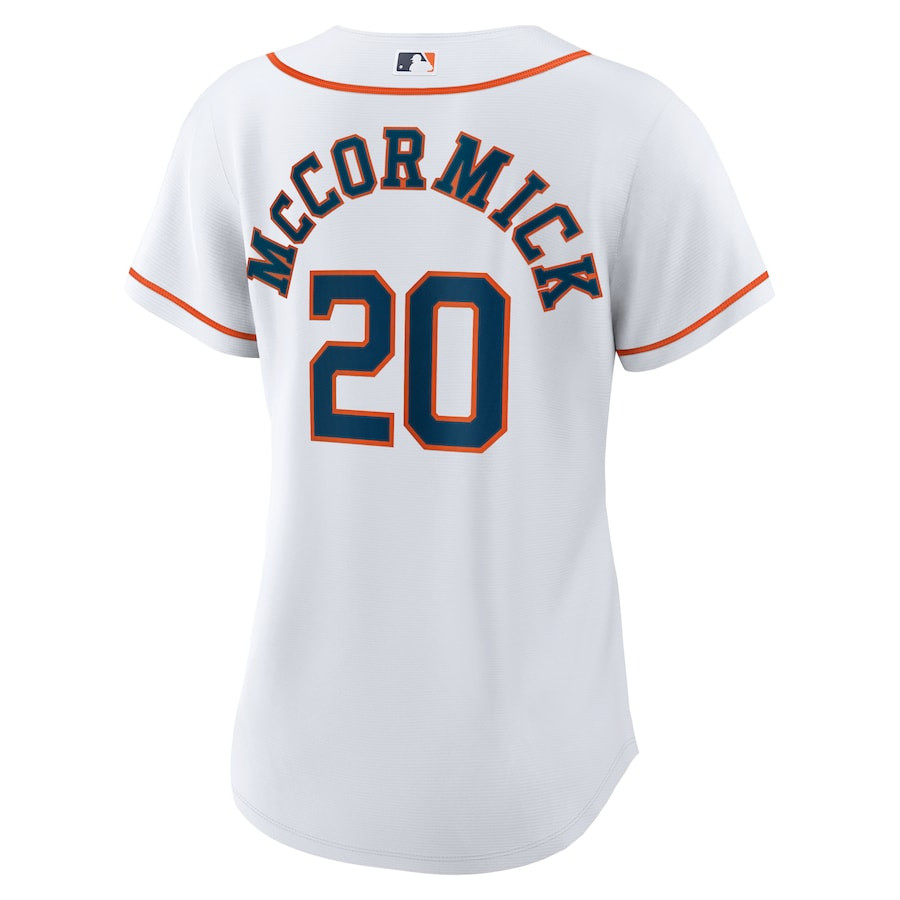 Chas McCormick 20 Houston Astros Home Player White MLB Jersey Women's
