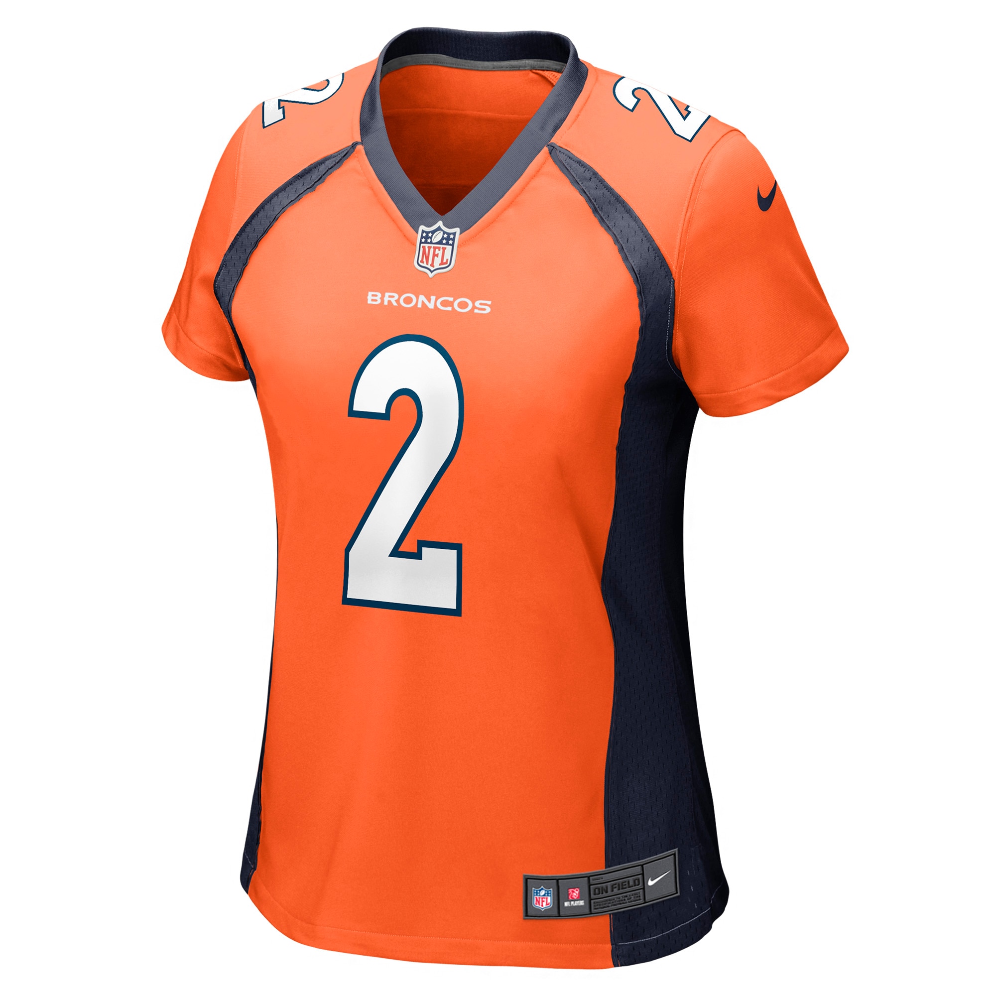 Denver Broncos Patrick Surtain II Orange Game NFL Jersey Women's
