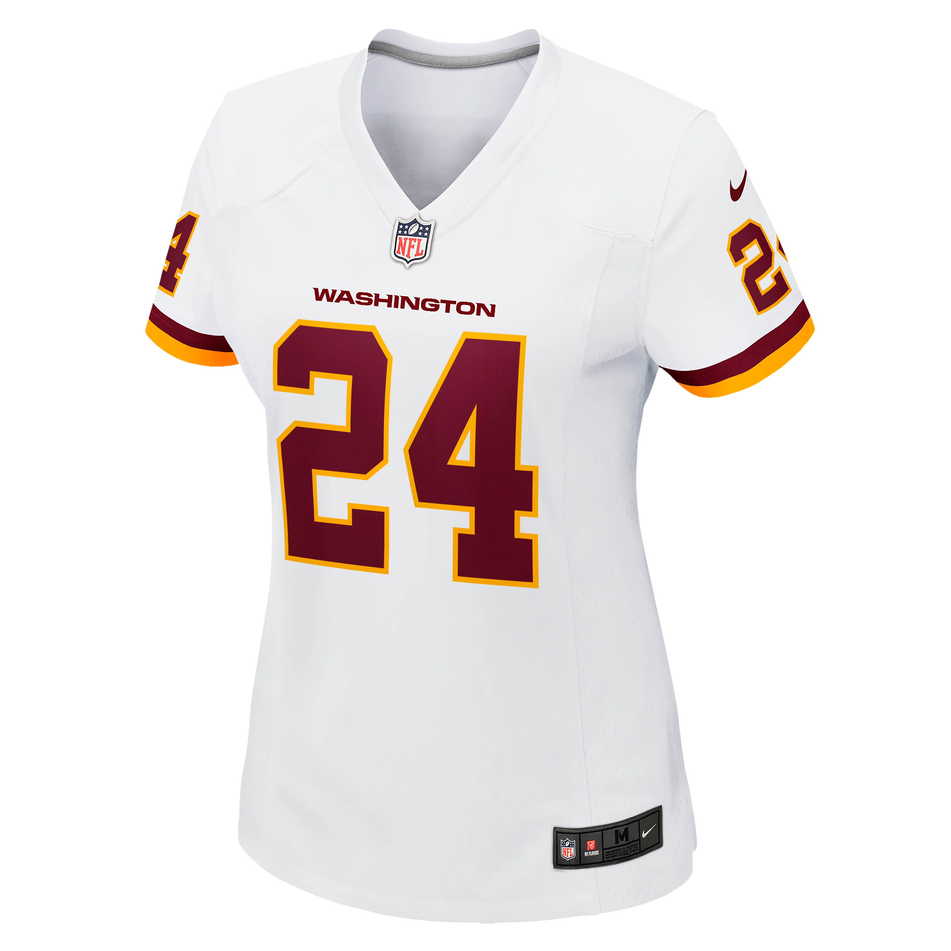 Washington Commanders Team Antonio Gibson White Game NFL Jersey Women's