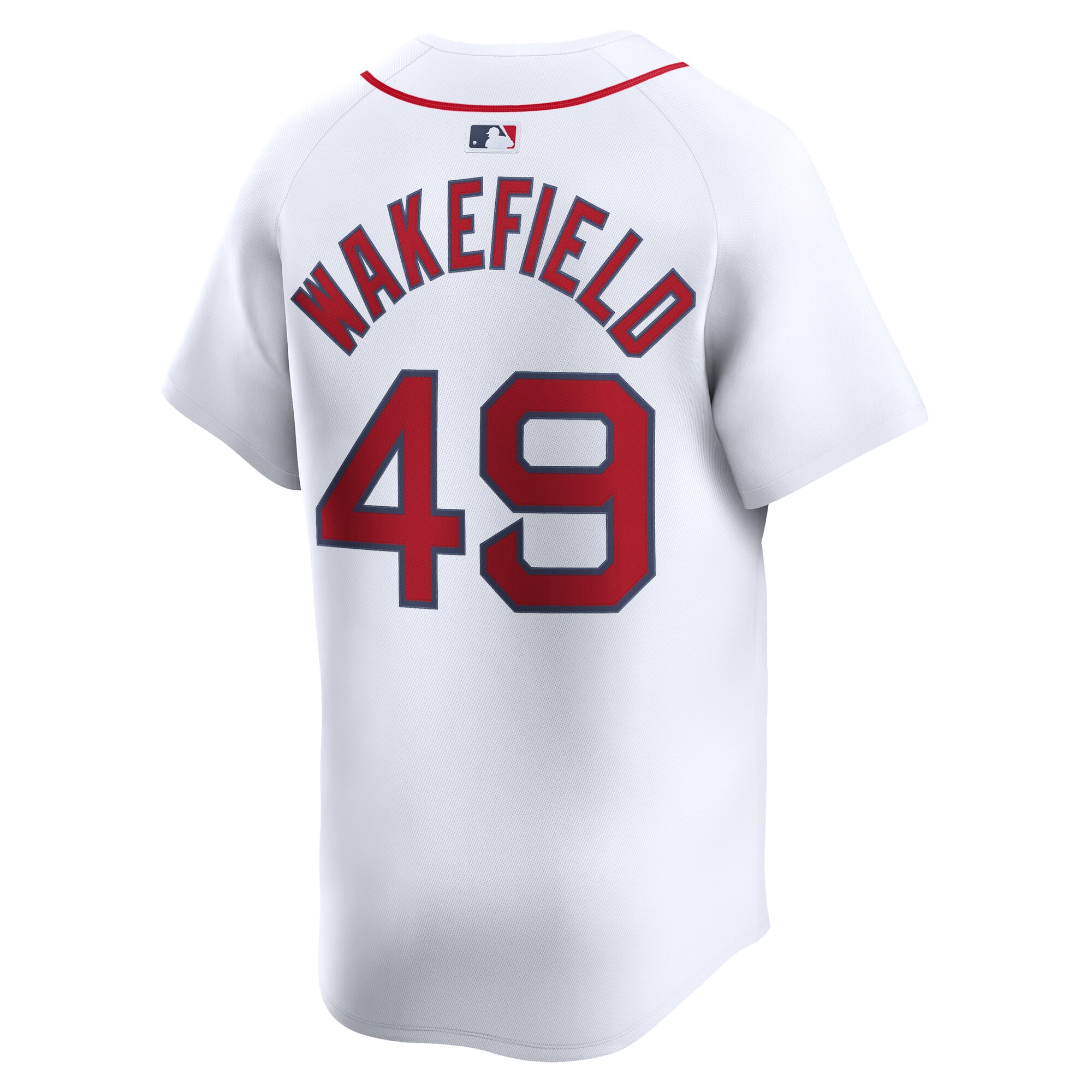 Boston Red Sox Tim Wakefield White Home Limited Player MLB Jersey Men's