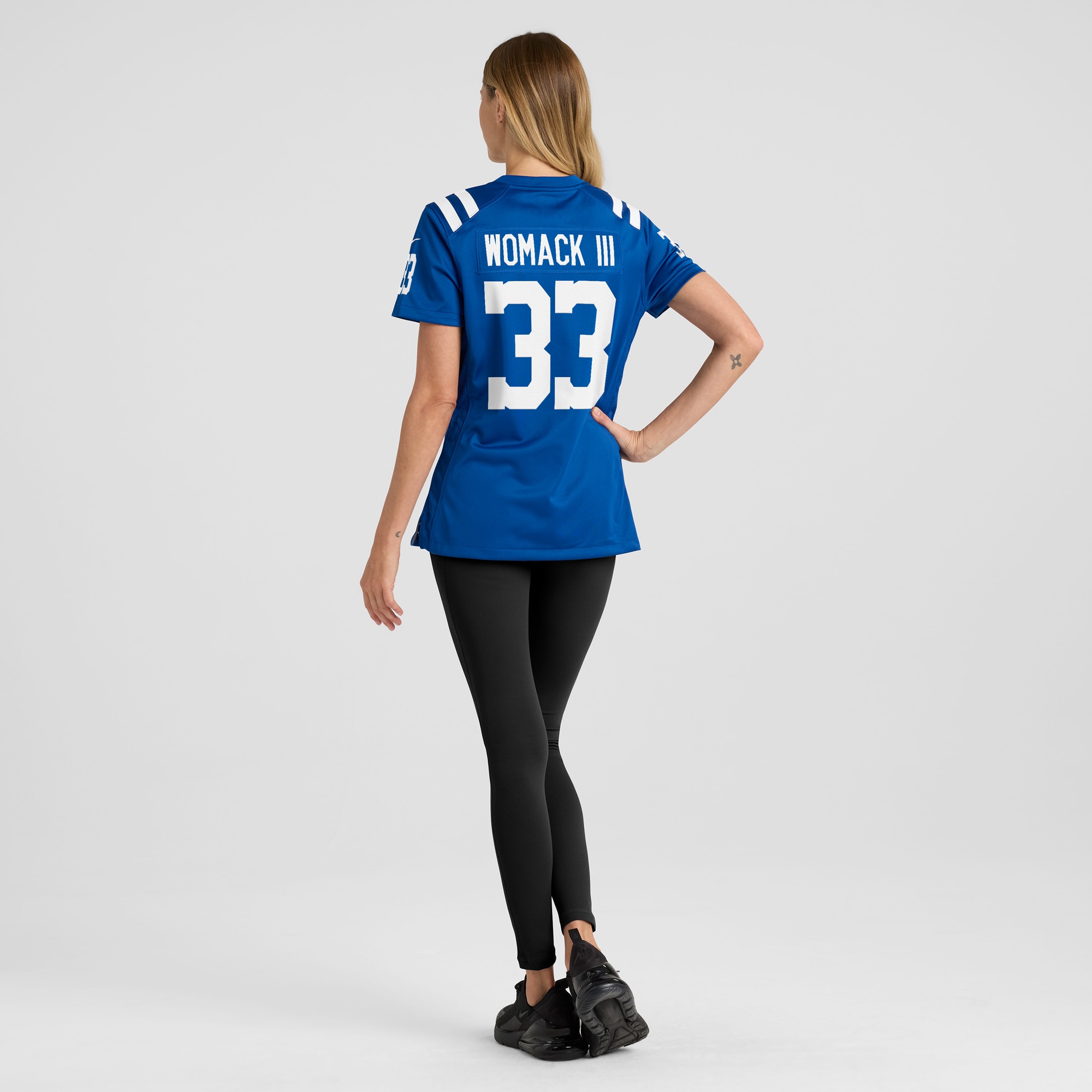 Indianapolis Colts Samuel Womack III Royal Game NFL Jersey Women's