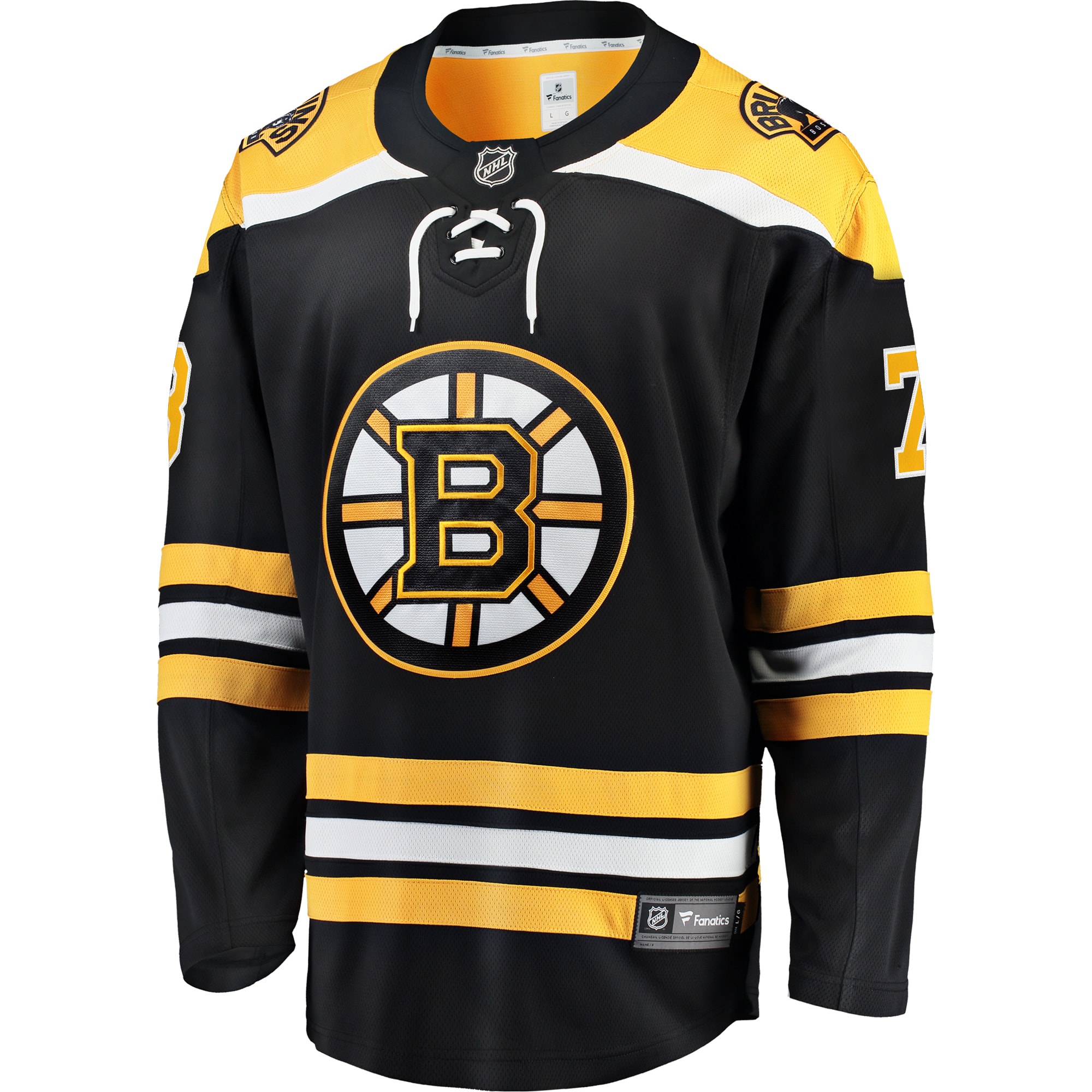 Boston Bruins Charlie McAvoy Black Home Breakaway NHL Jersey Men's