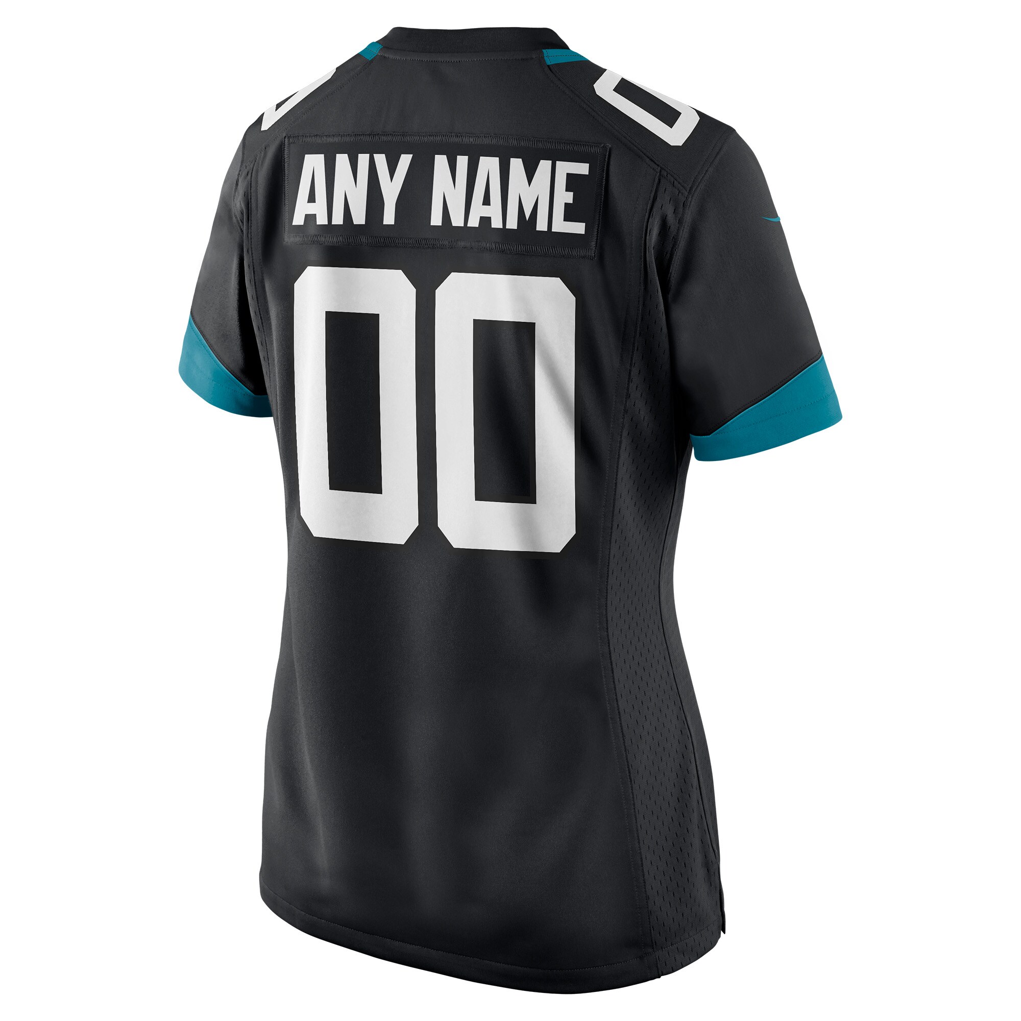Black Jacksonville Jaguars Custom NFL Jersey Women's