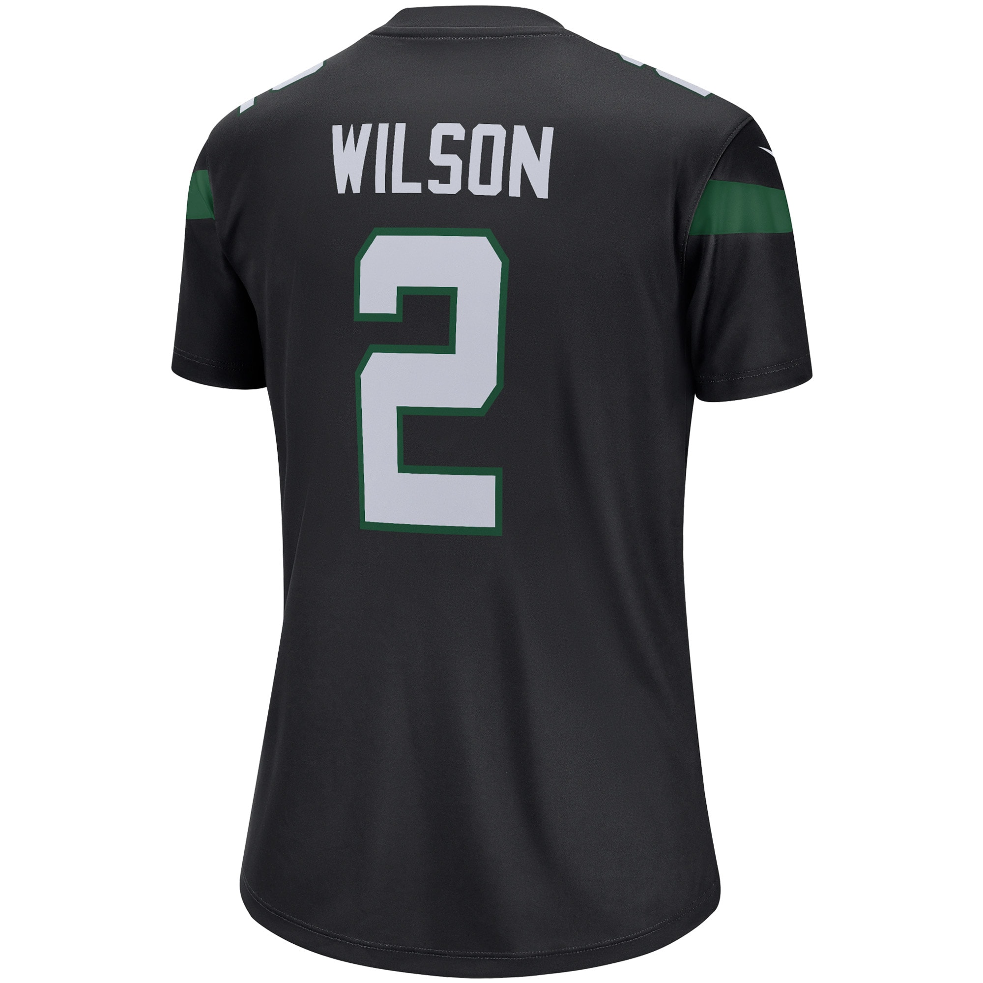 New York Jets Zach Wilson Black Alternate Legend Player Performance Top NFL Jersey Women's