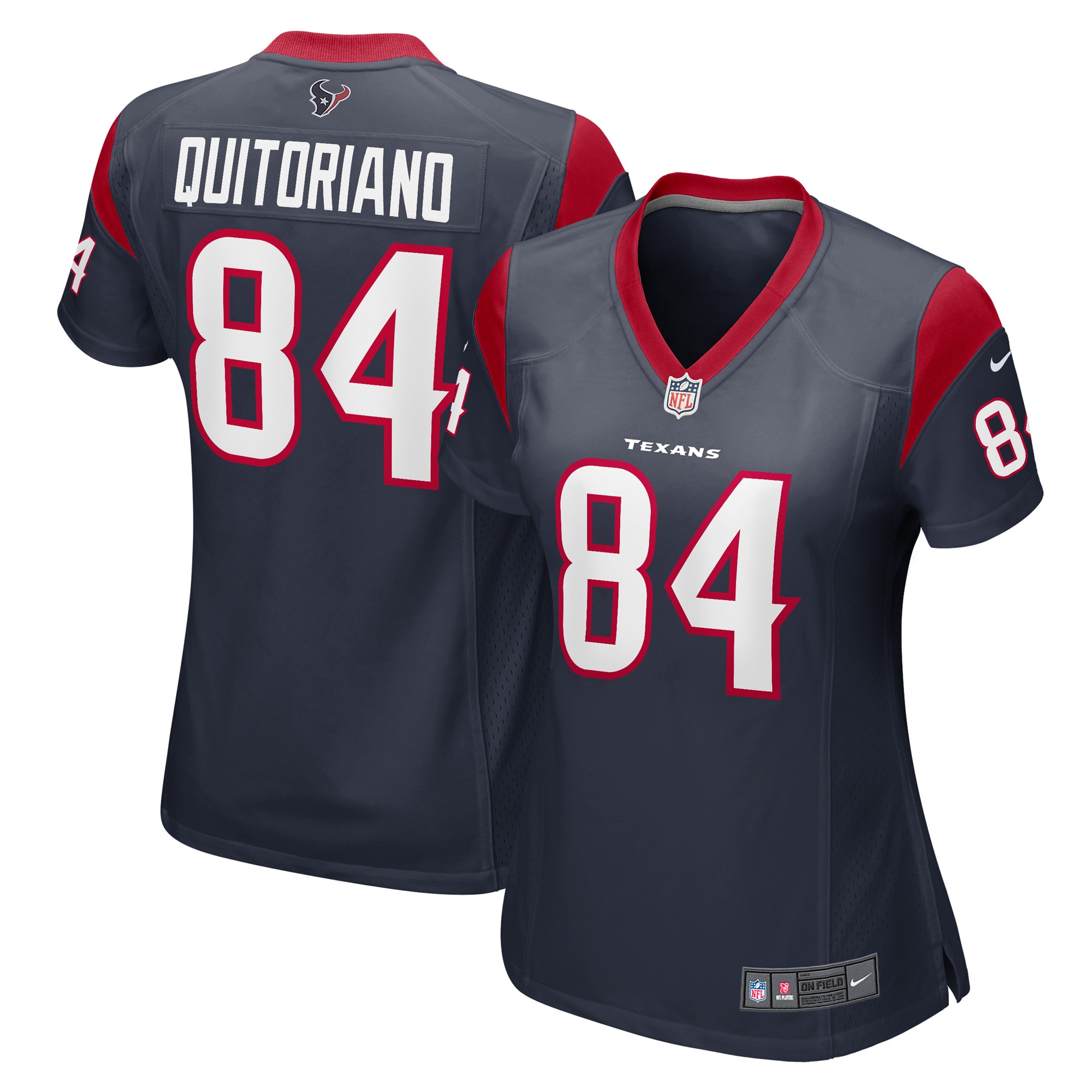 Teagan Quitoriano Houston Texans Nike Women's Game Player Jersey - Navy
