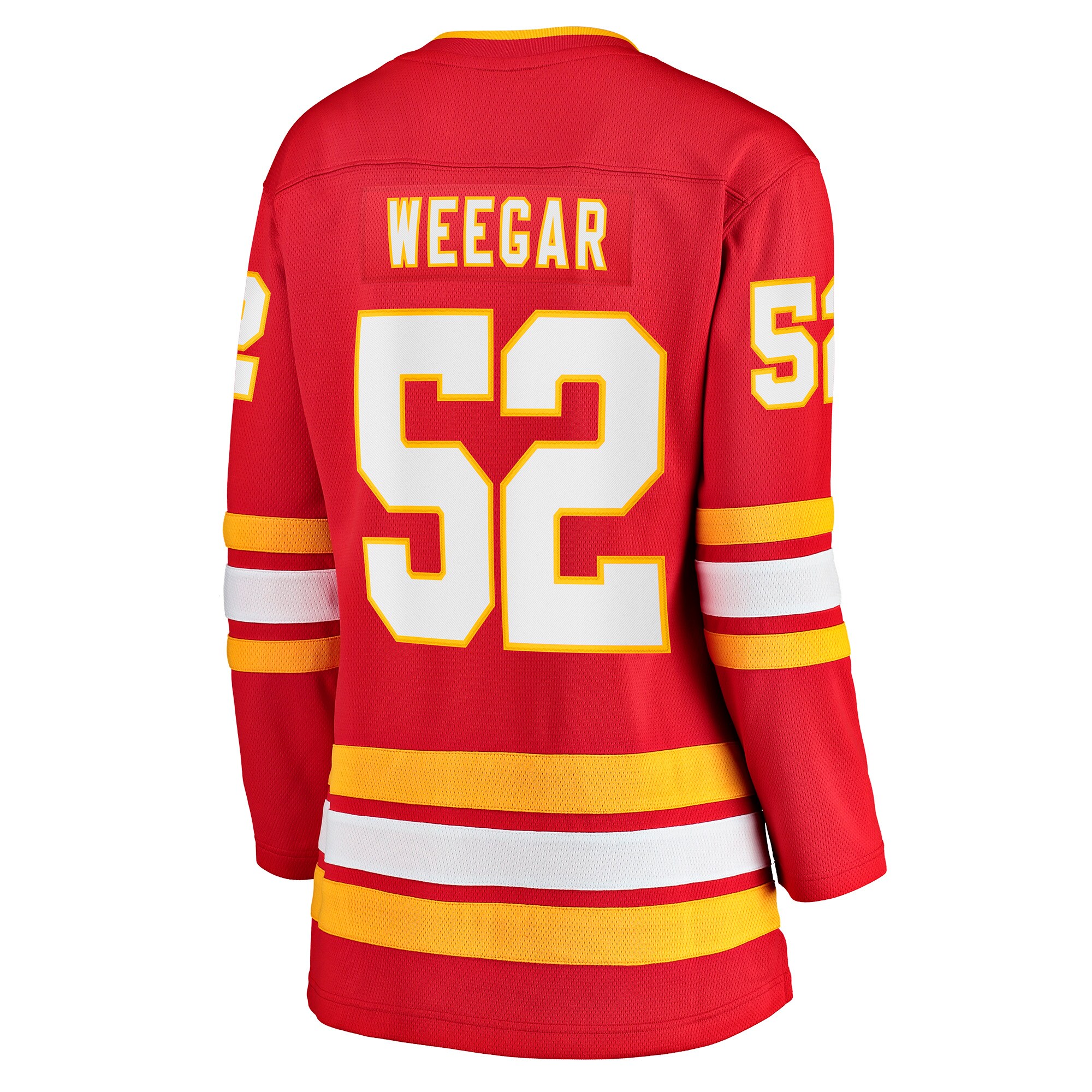 Calgary Flames MacKenzie Weegar Red Home Breakaway Player NHL Jersey Women's