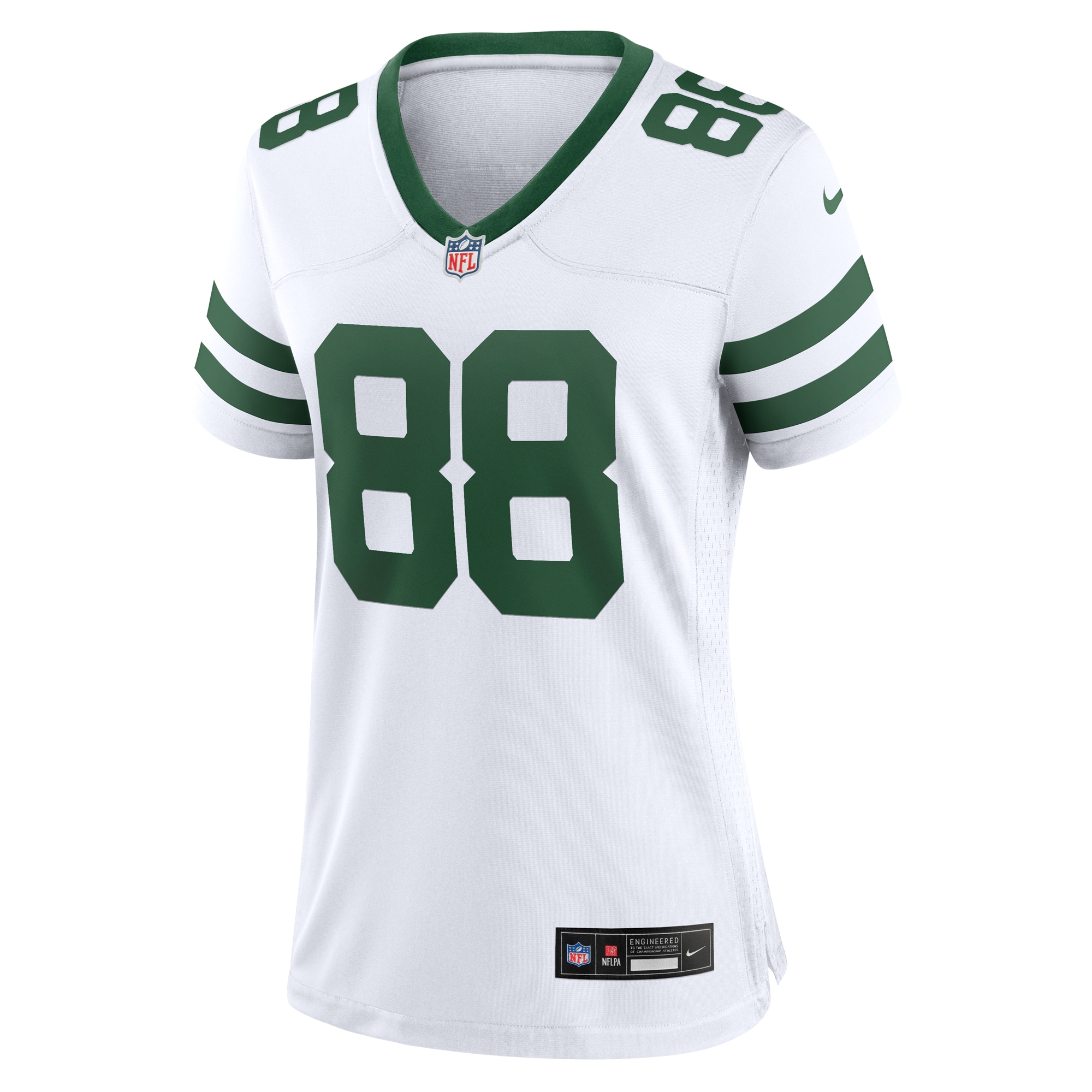 New York Jets Al Toon White Legacy Retired Player Game NFL Jersey Women's