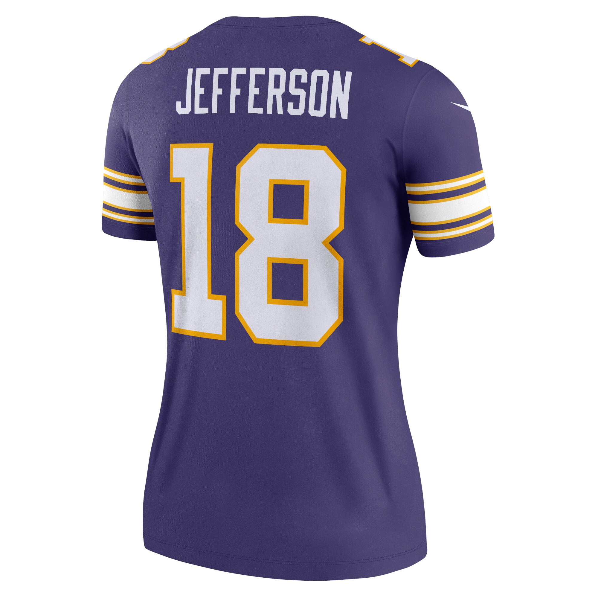 Minnesota Vikings Justin Jefferson Purple Alternate Legend Player Performance Top NFL Jersey Women's