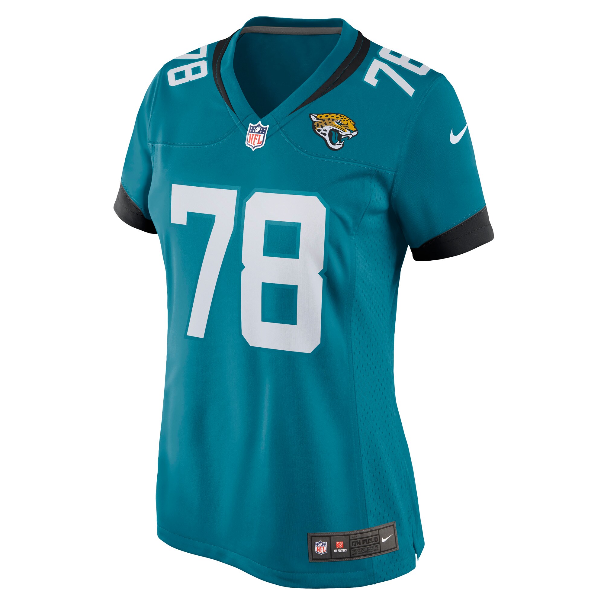 Jacksonville Jaguars Ben Bartch Teal Game NFL Jersey Women's