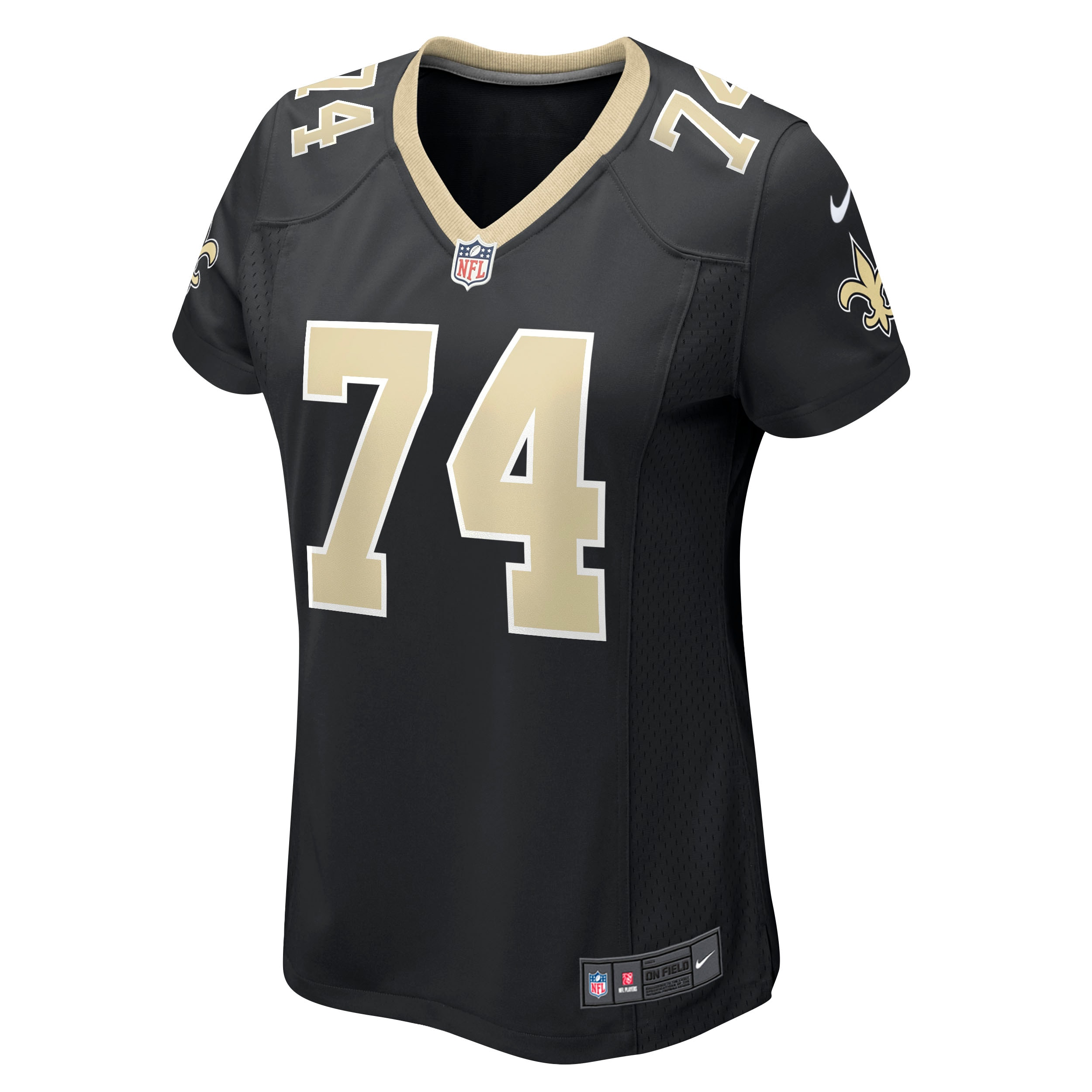 New Orleans Saints James Hurst Black Game NFL Jersey Women's